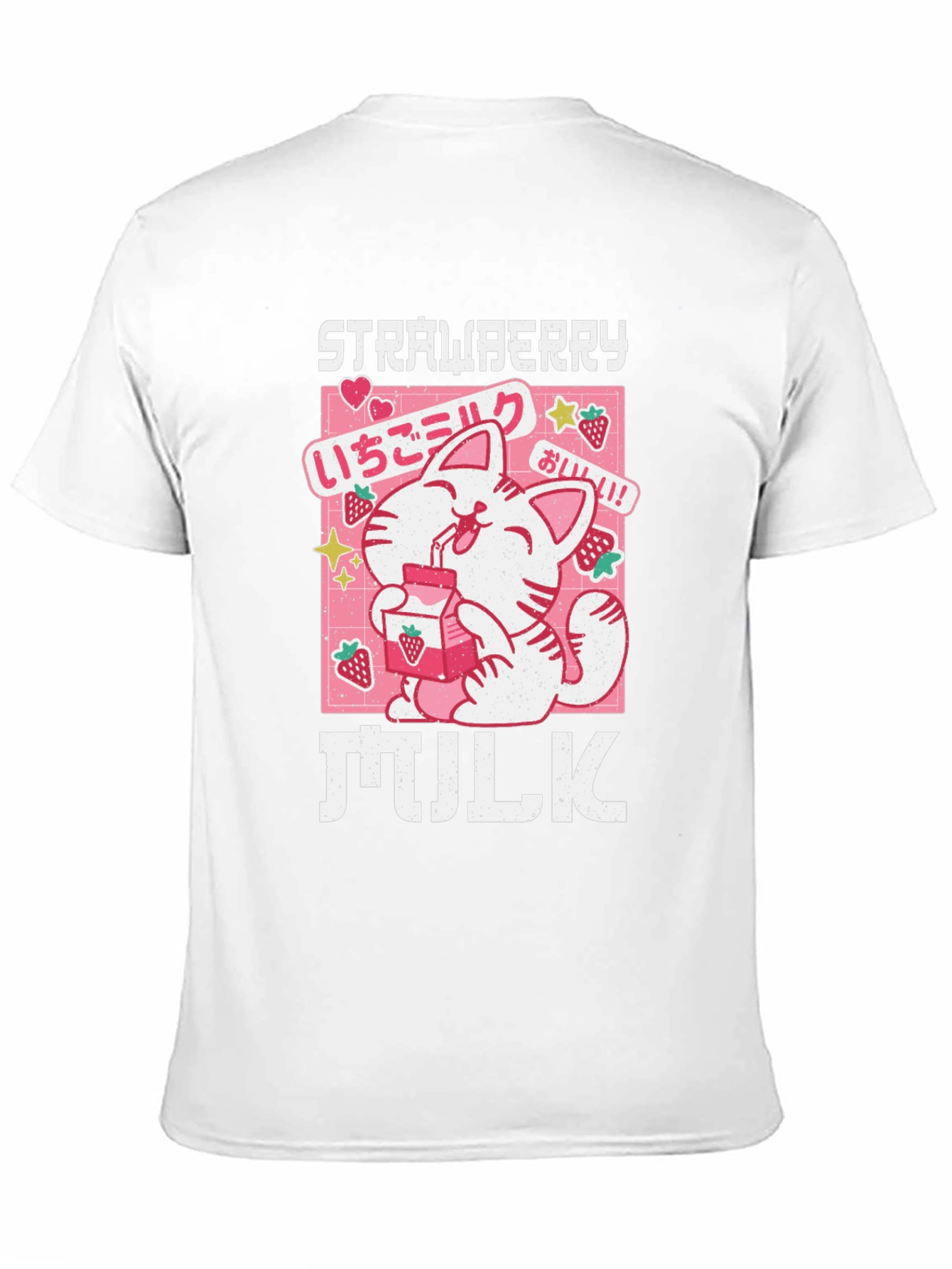 Strawberry Milk Anime Graphic T-Shirt