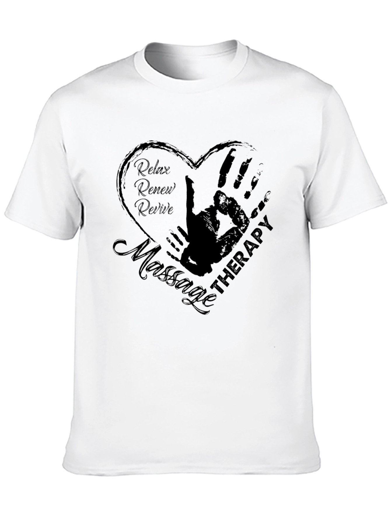 Relax Renew Revive Massage Therapy T-Shirt