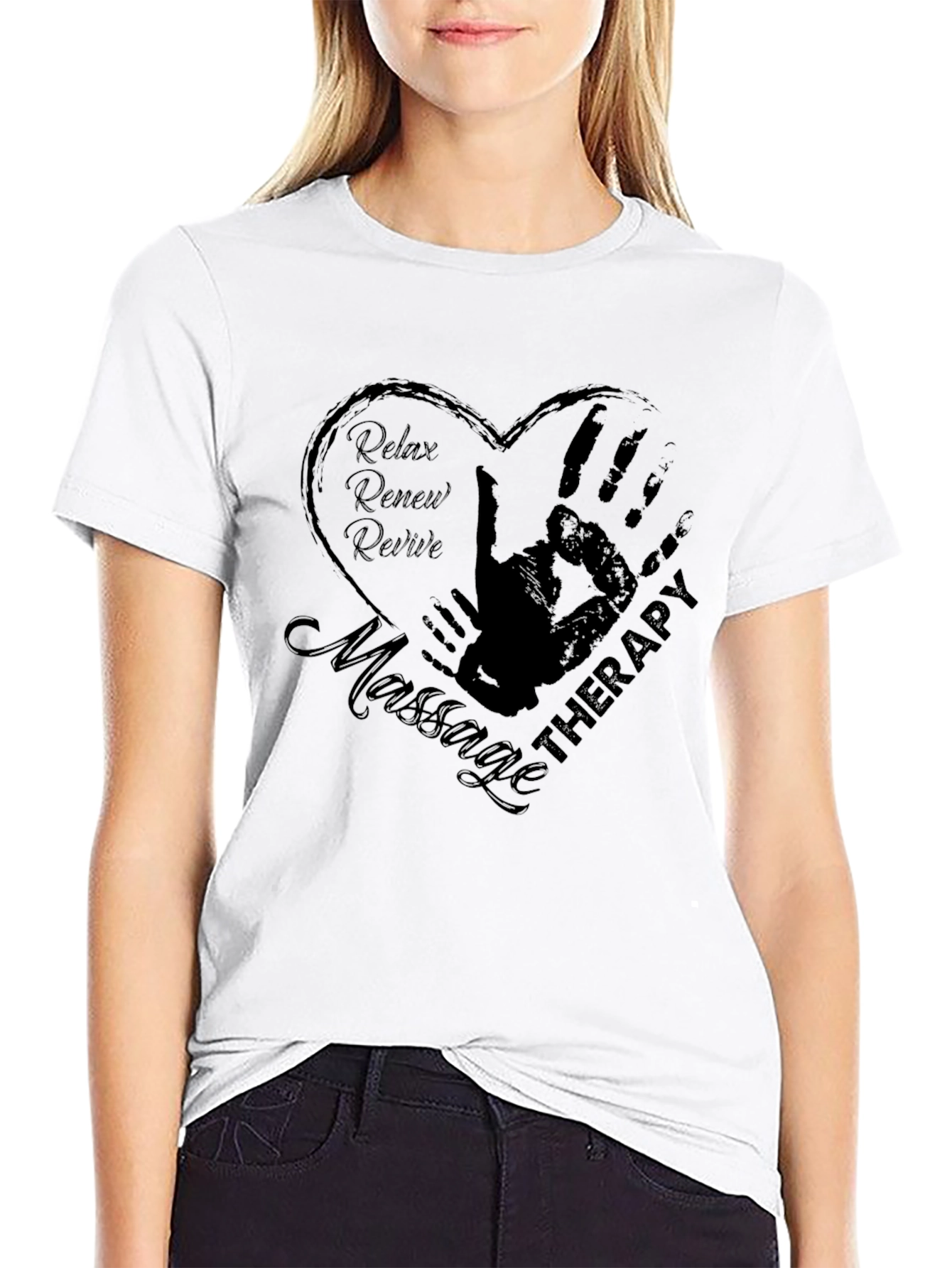 Relax Renew Revive Massage Therapy T-Shirt