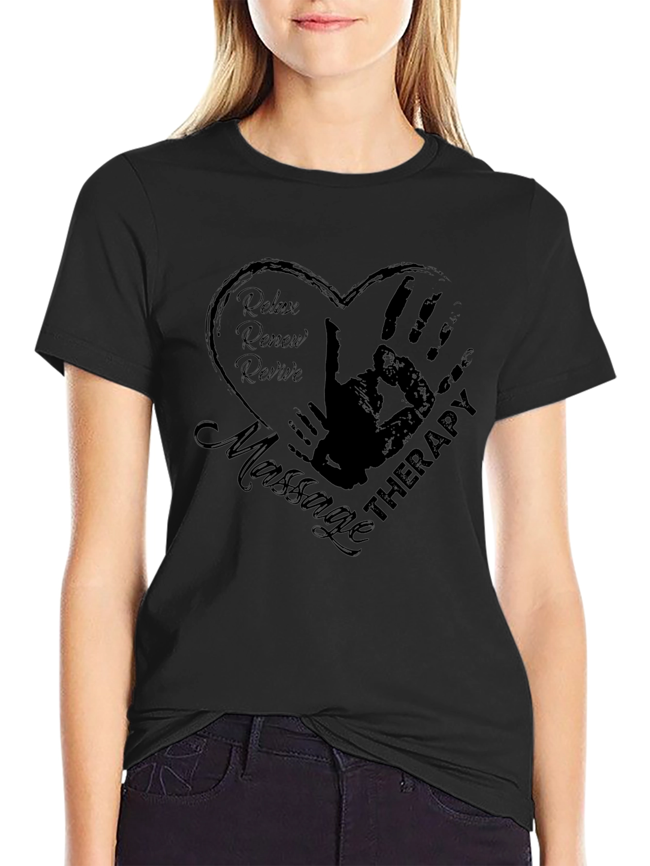 Relax Renew Revive Massage Therapy T-Shirt