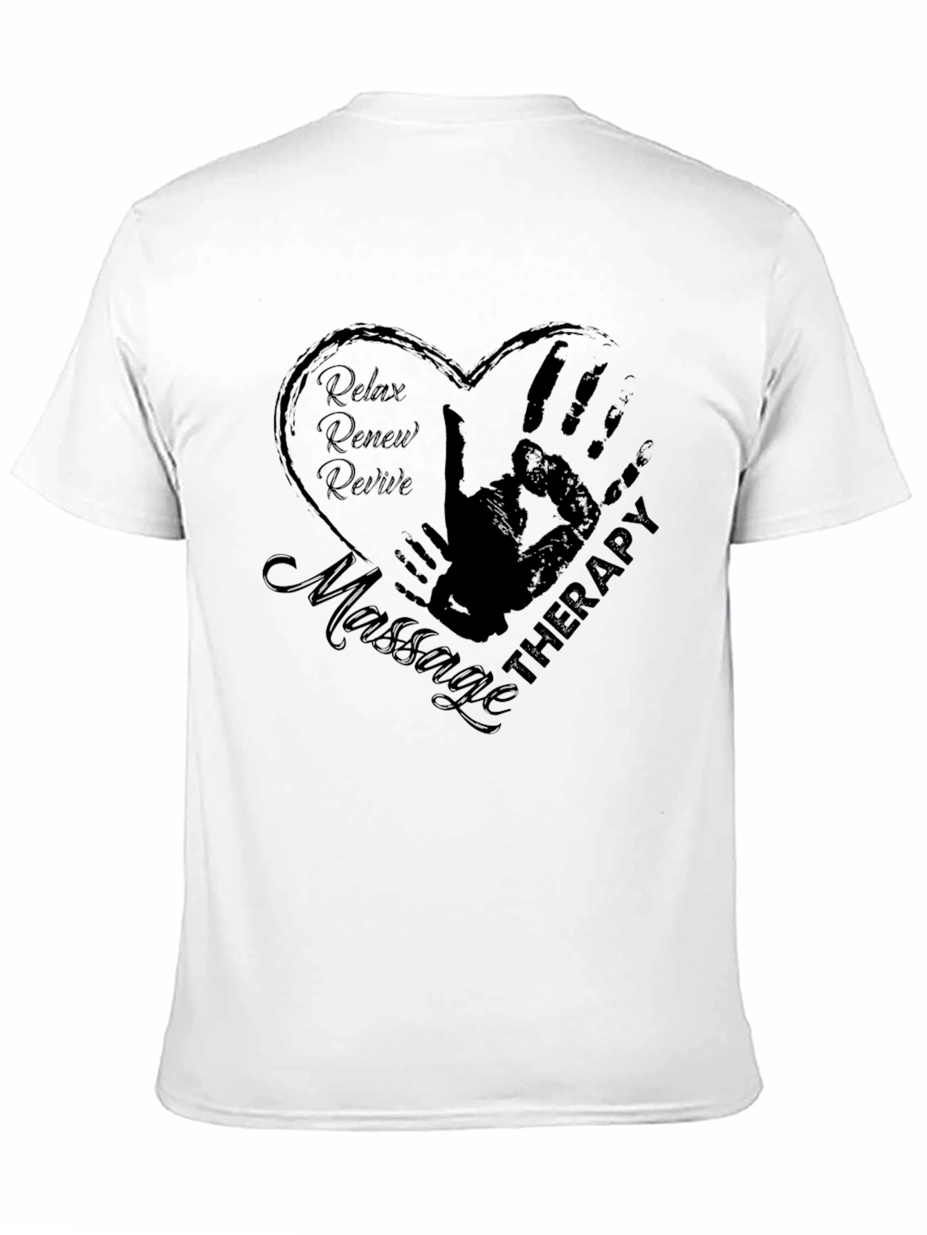 Relax Renew Revive Massage Therapy T-Shirt