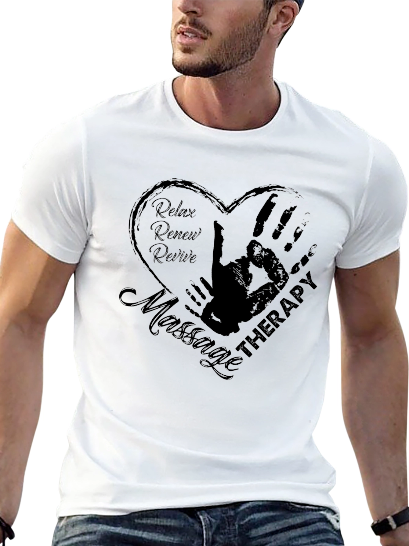 Relax Renew Revive Massage Therapy T-Shirt