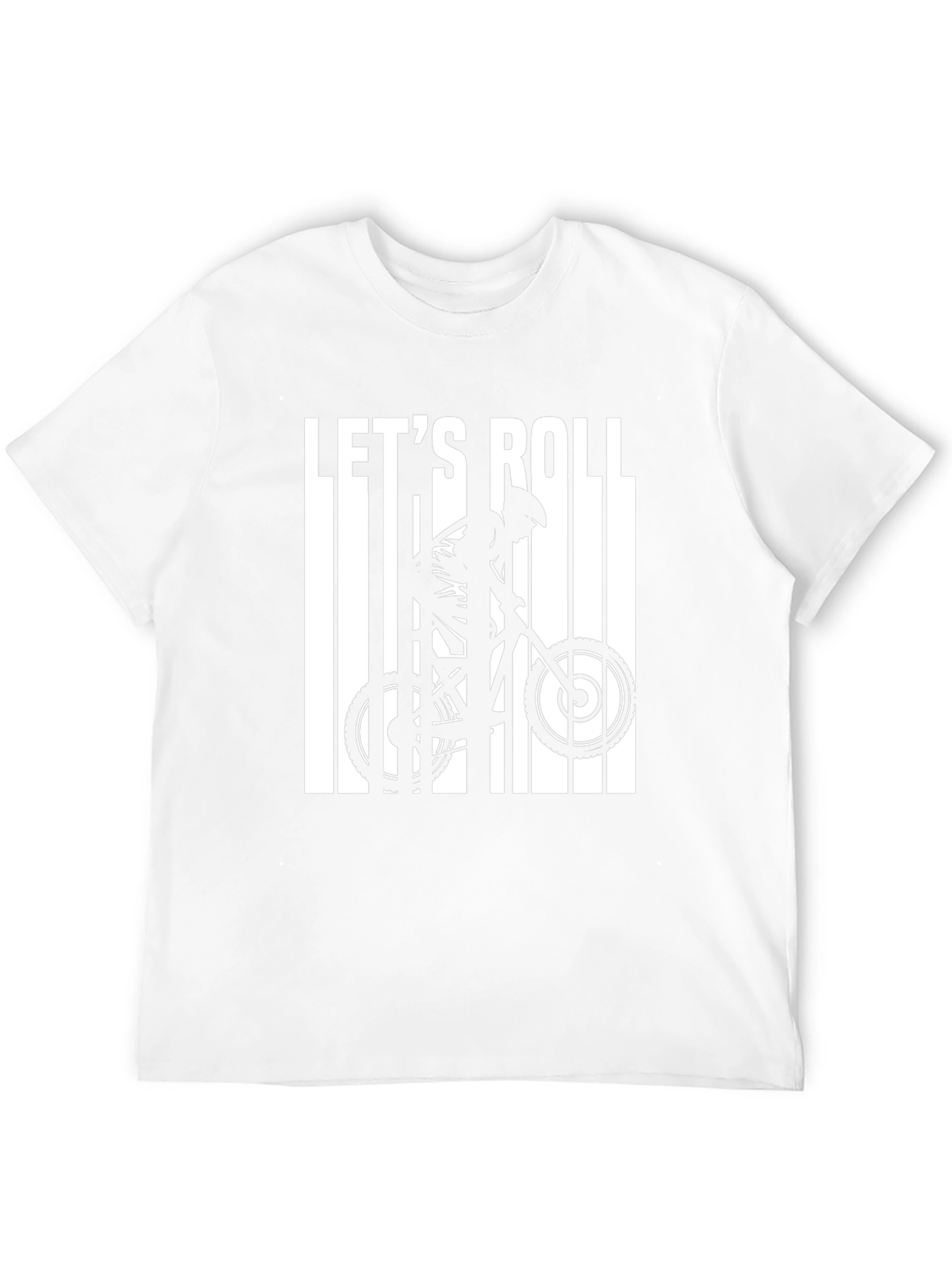 Lets Roll Biker Graphic Tee