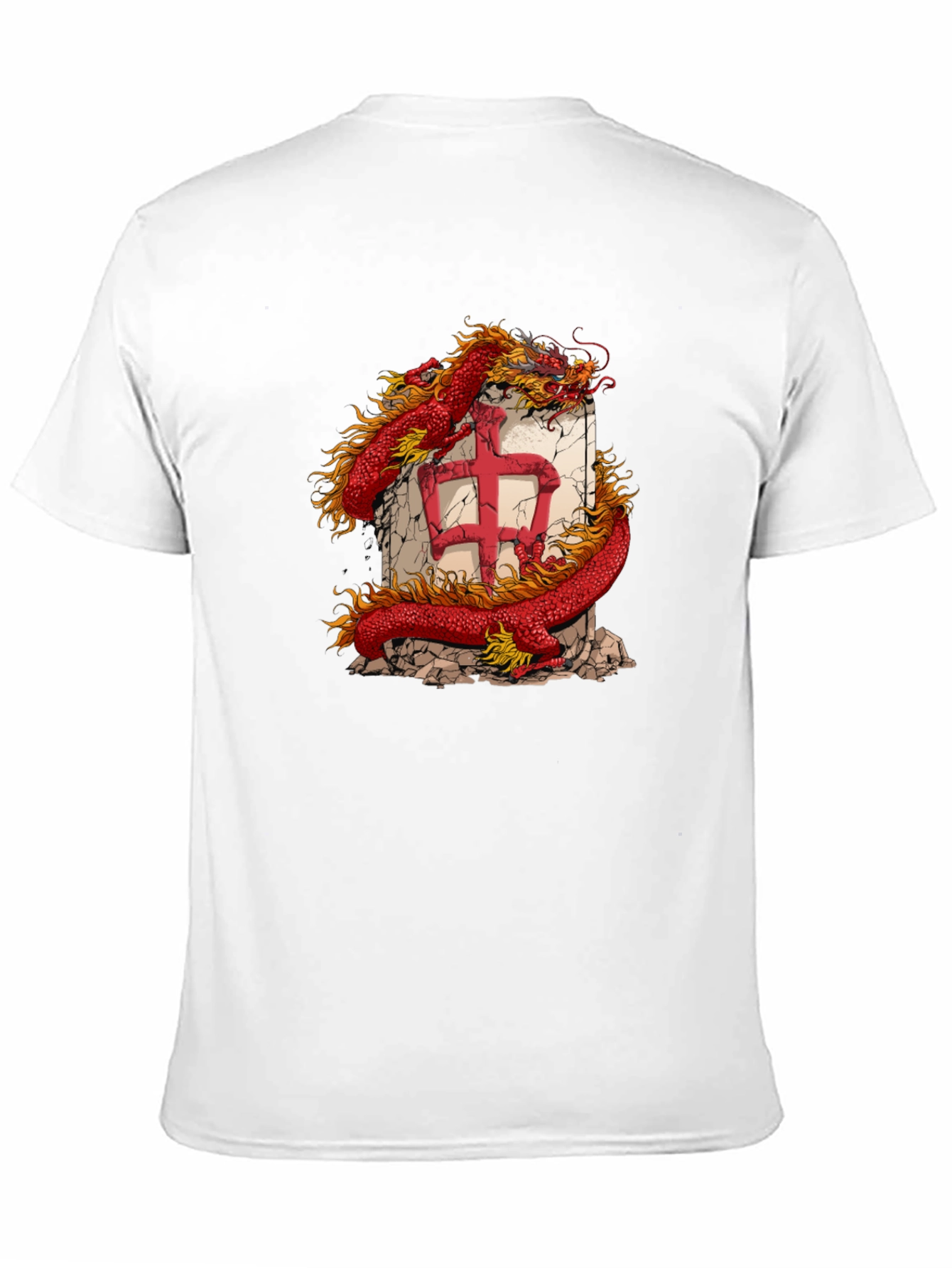 Dragon Graphic Tee - Black