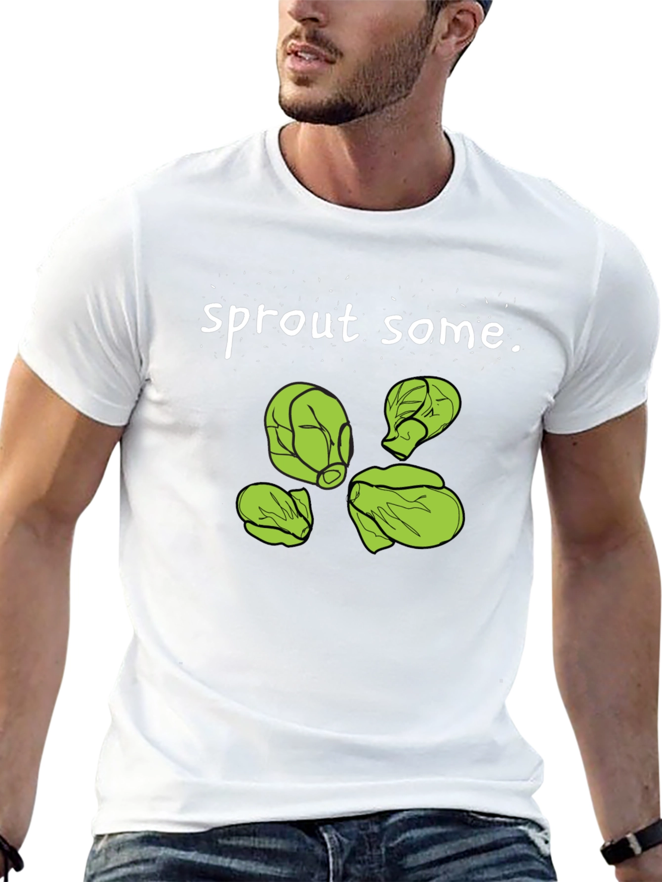 Sprout Some Fun Black T-Shirt
