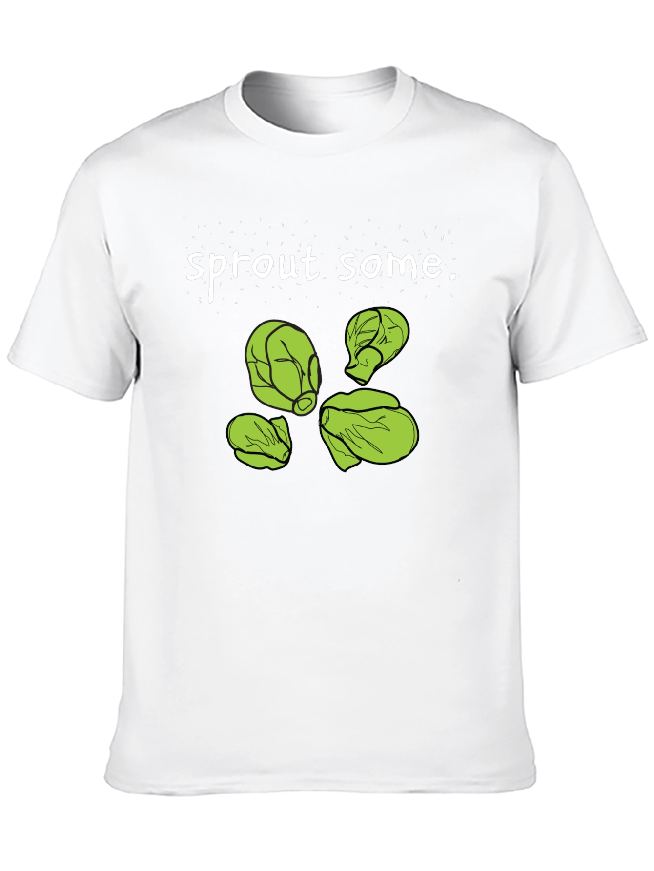 Sprout Some Fun Black T-Shirt