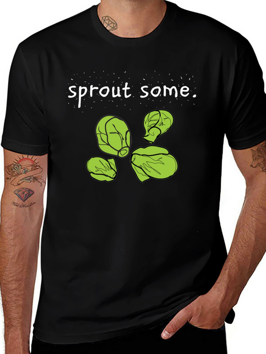 Sprout Some Fun Black T-Shirt