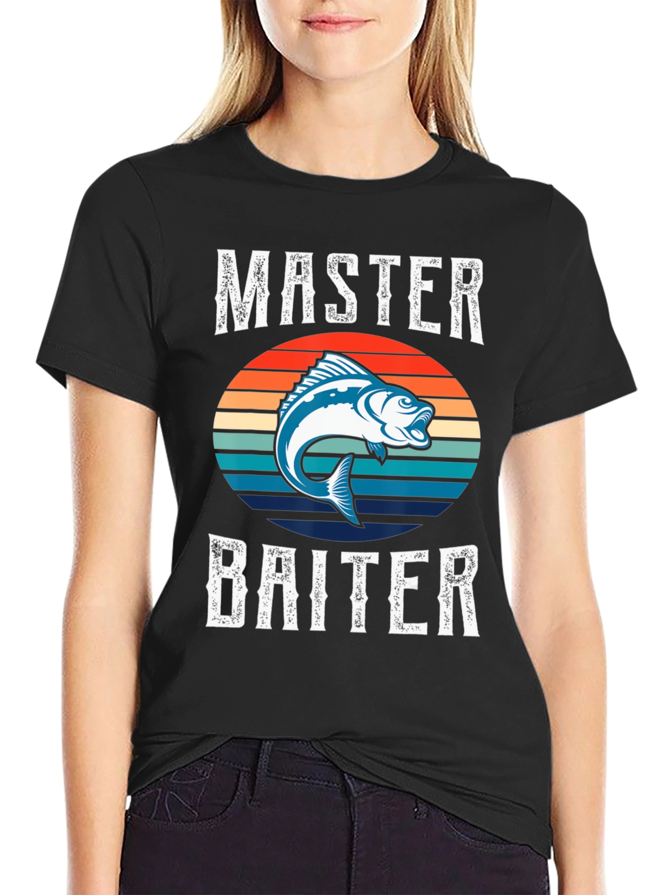 Master Baiter Fishing Graphic T-Shirt
