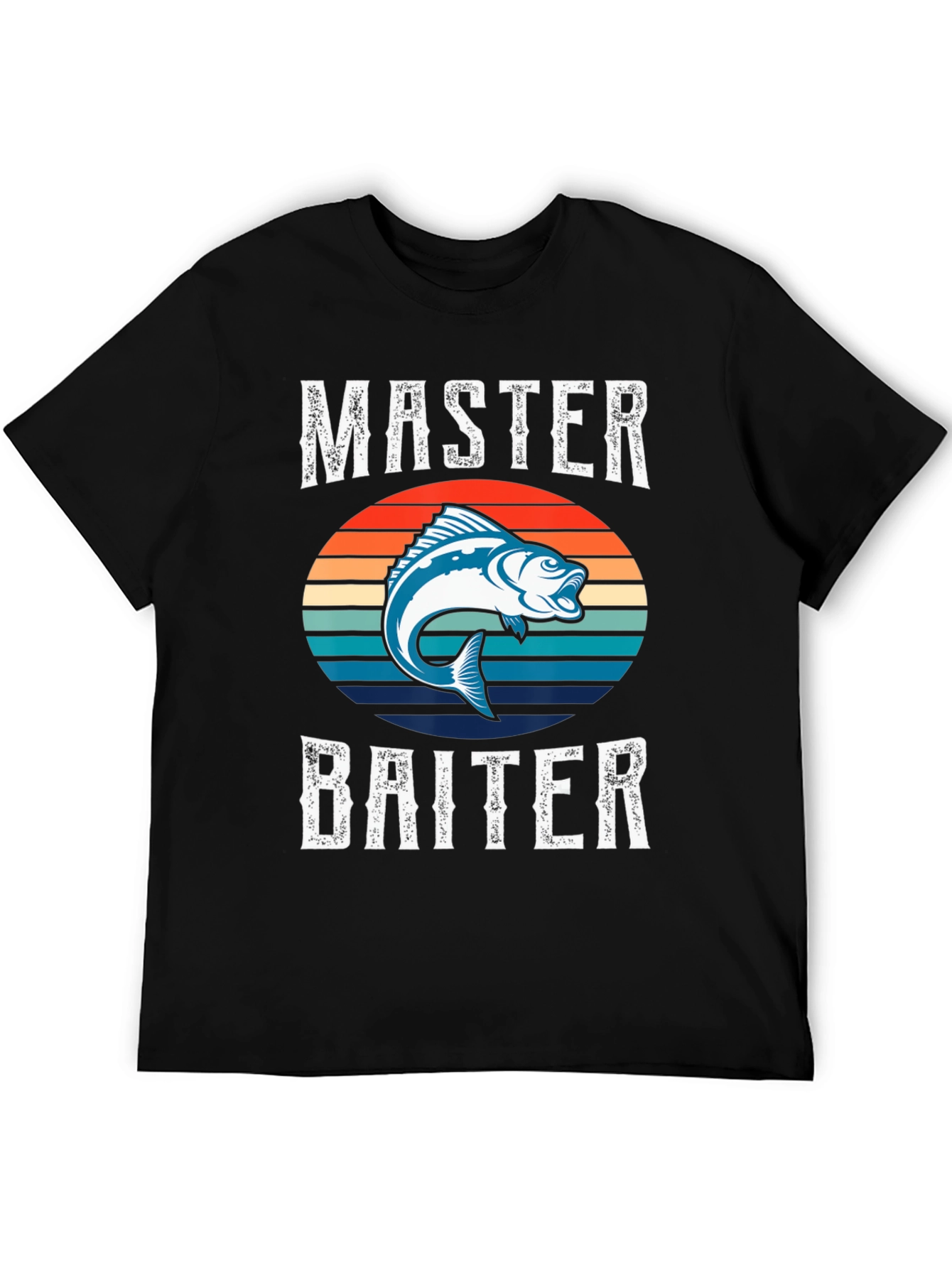Master Baiter Fishing Graphic T-Shirt