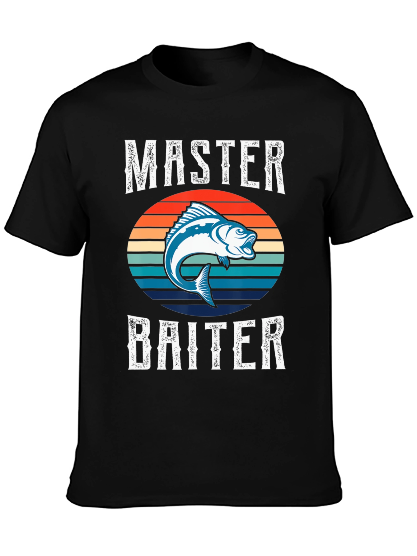 Master Baiter Fishing Graphic T-Shirt