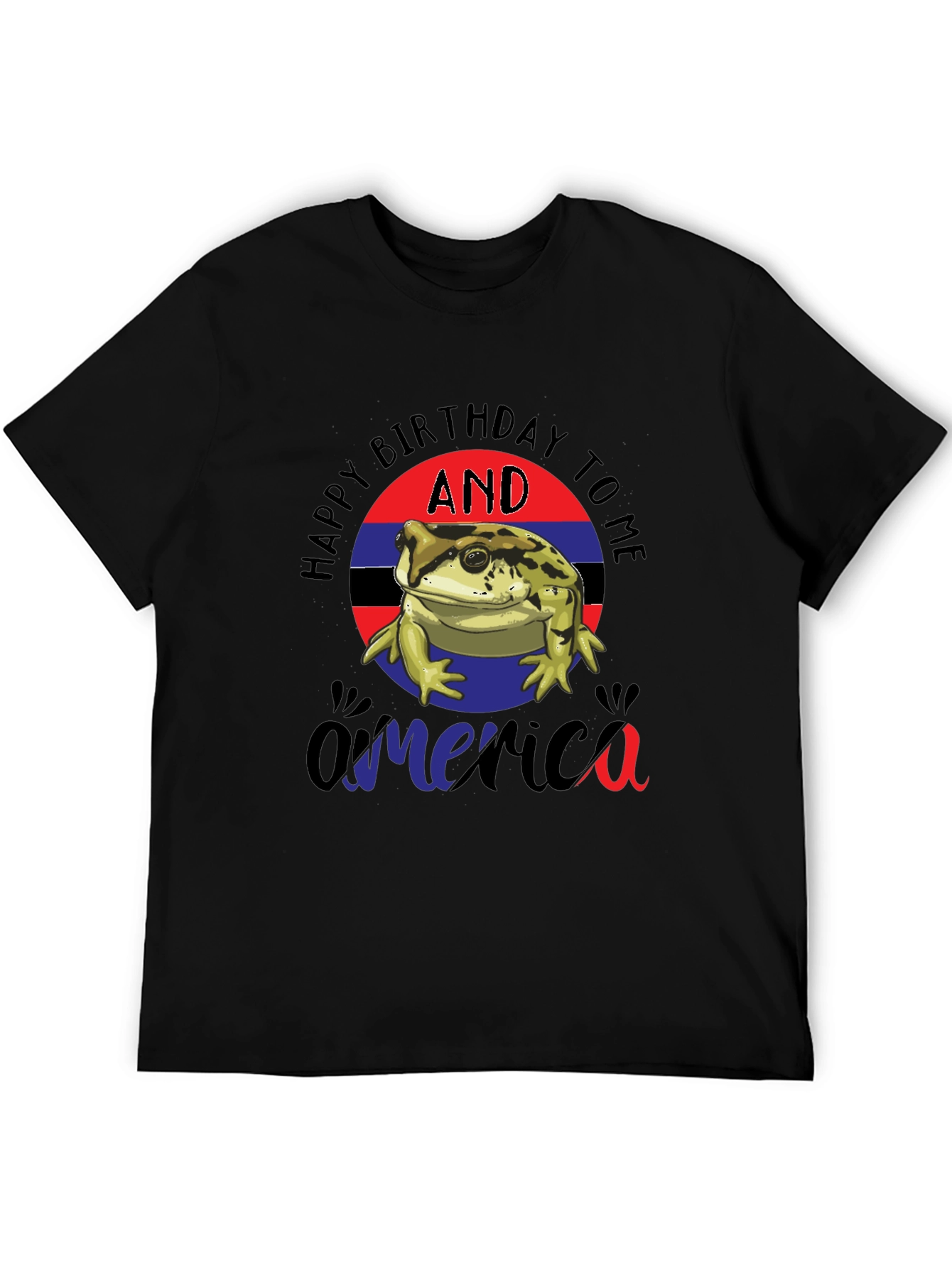 Happy Birthday America Frog T-Shirt