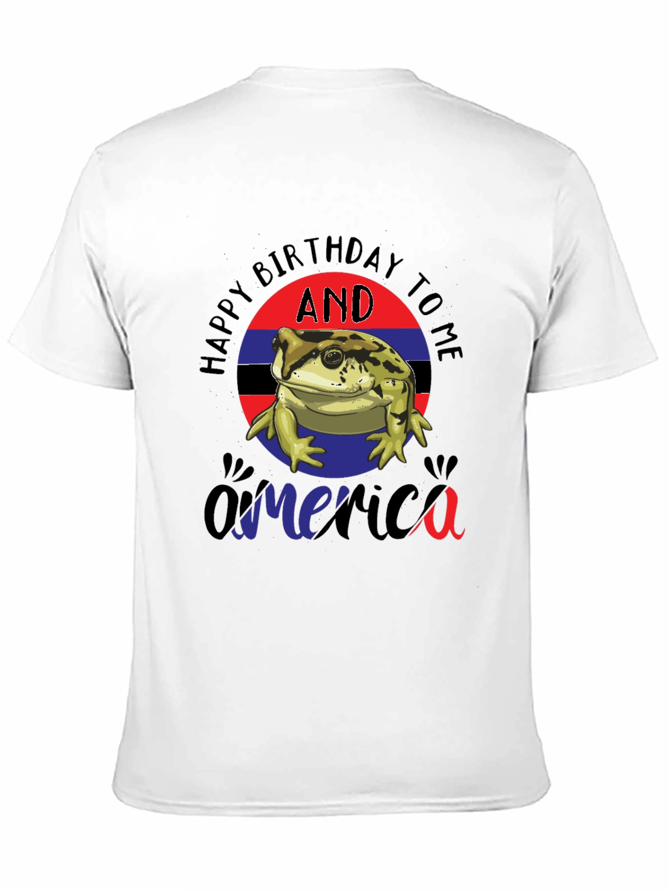 Happy Birthday America Frog T-Shirt