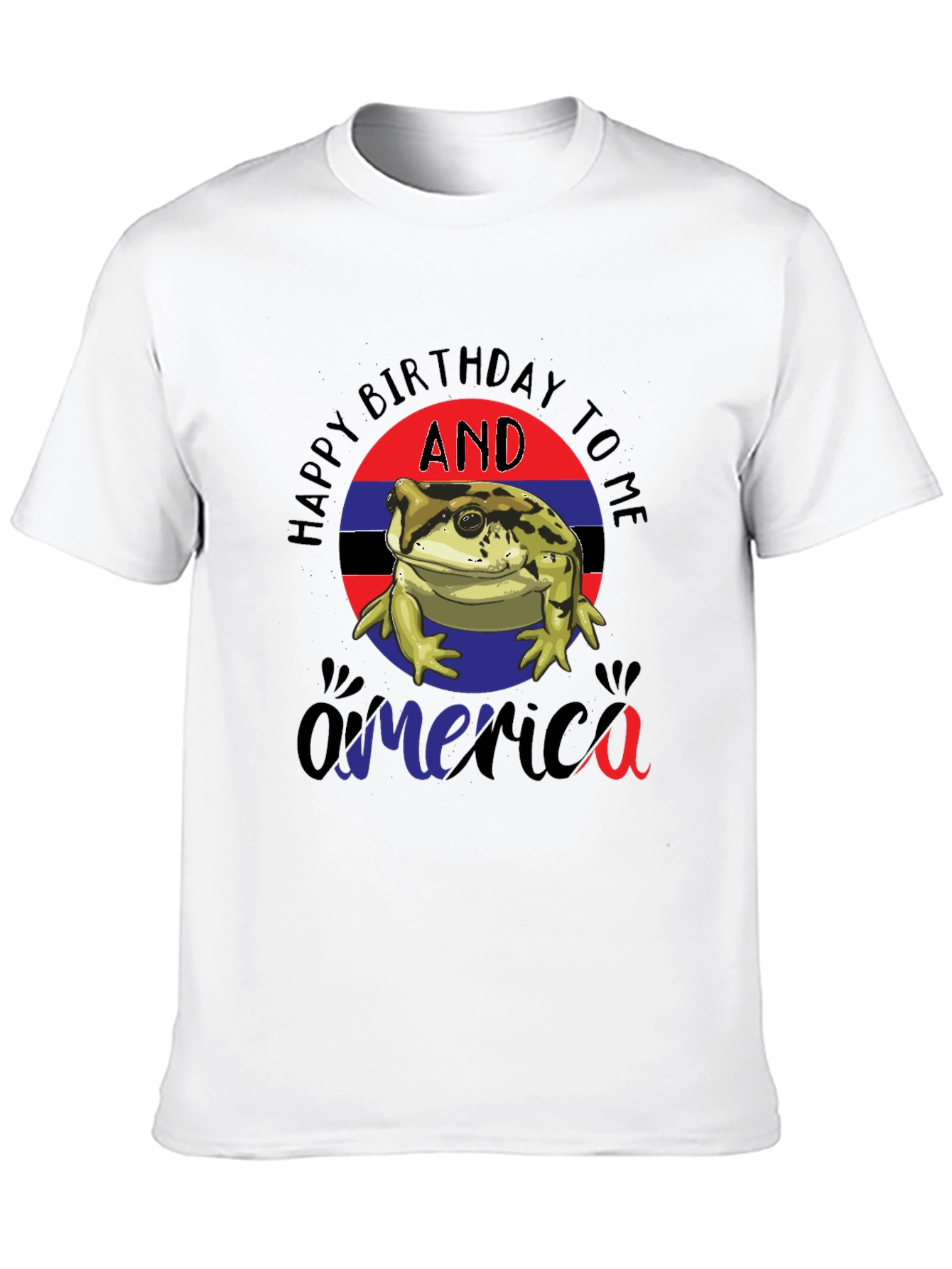 Happy Birthday America Frog T-Shirt