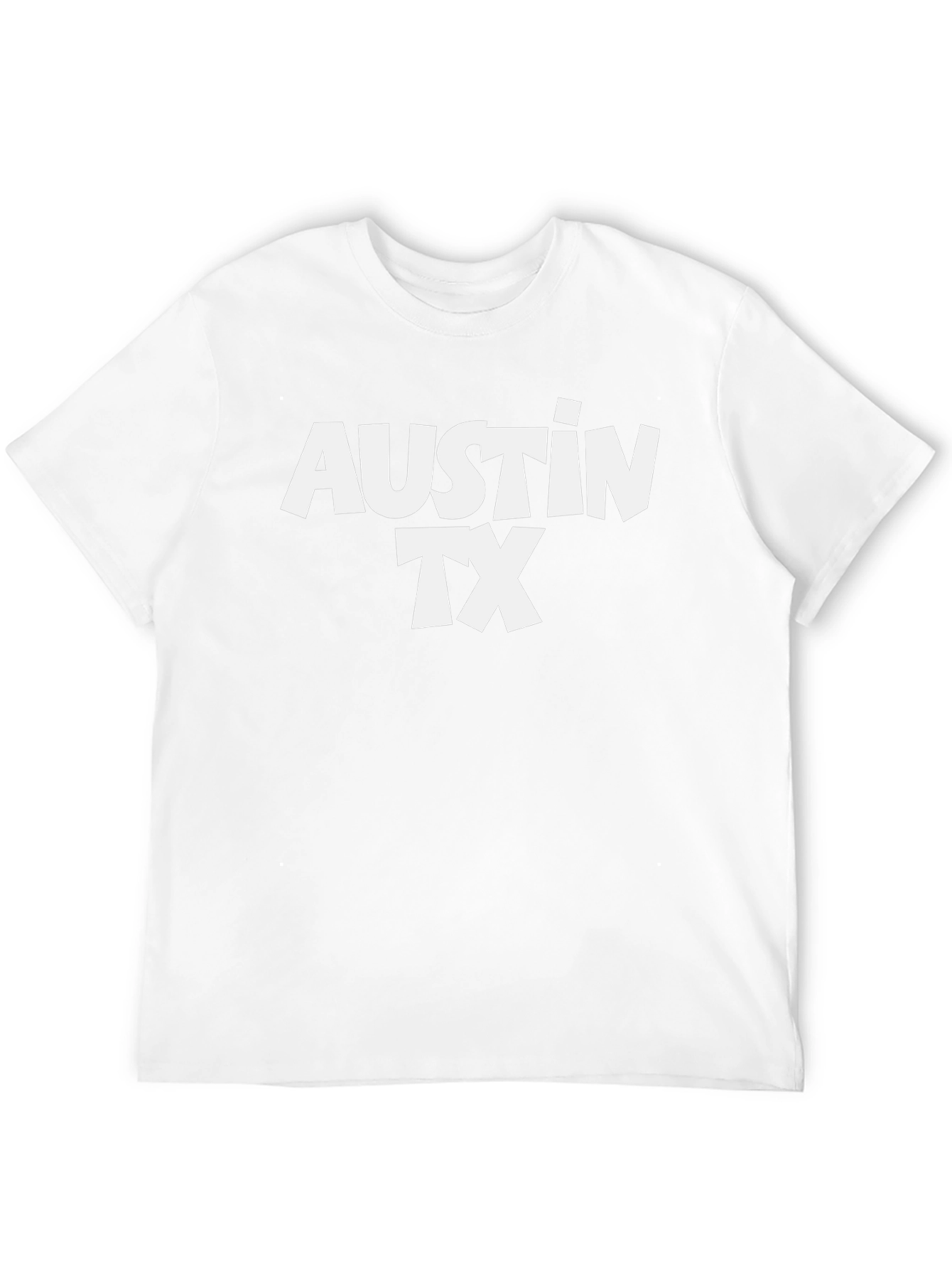 Austin TX Black T-Shirt - City Pride