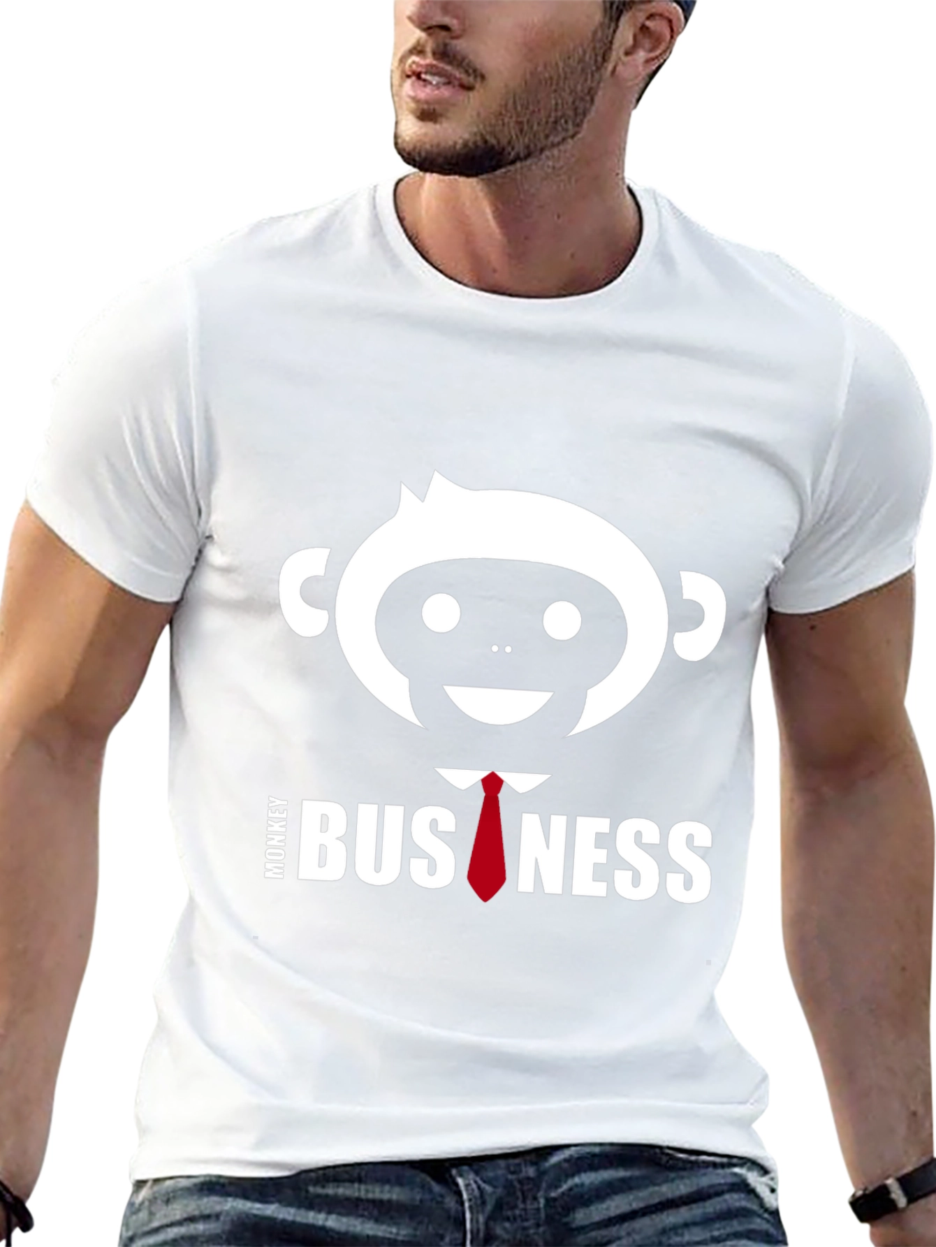 Monkey Business T-Shirt - Funny Novelty Tee