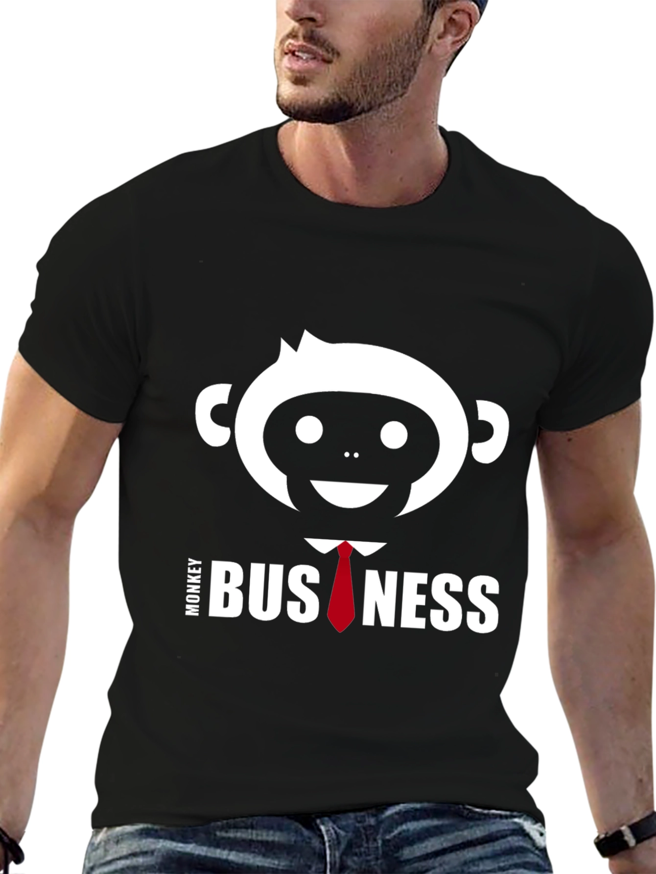 Monkey Business T-Shirt - Funny Novelty Tee