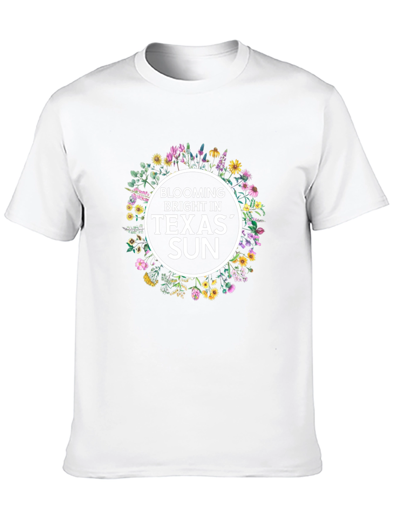 Blooming Bright in Texas Sun Graphic Tee