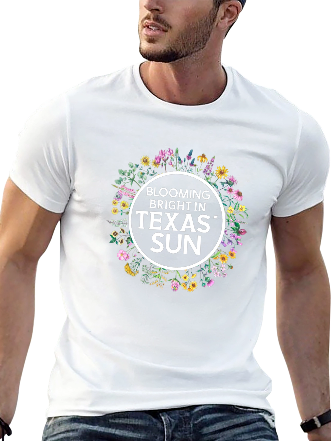 Blooming Bright in Texas Sun Graphic Tee