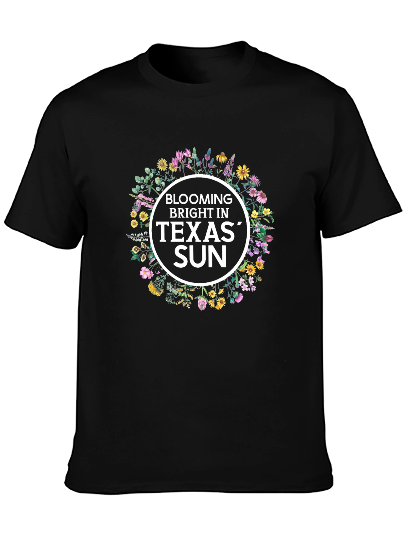 Blooming Bright in Texas Sun Graphic Tee