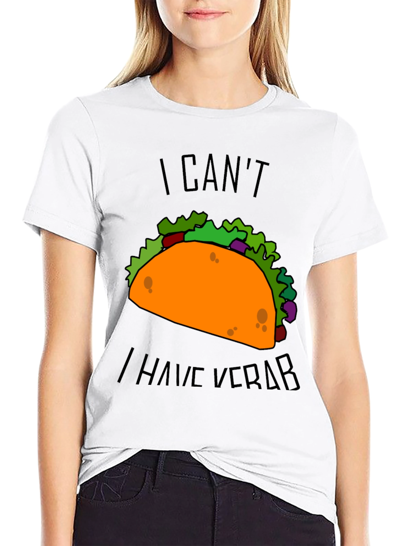 Taco I Cant I Have Verb Graphic T-Shirt