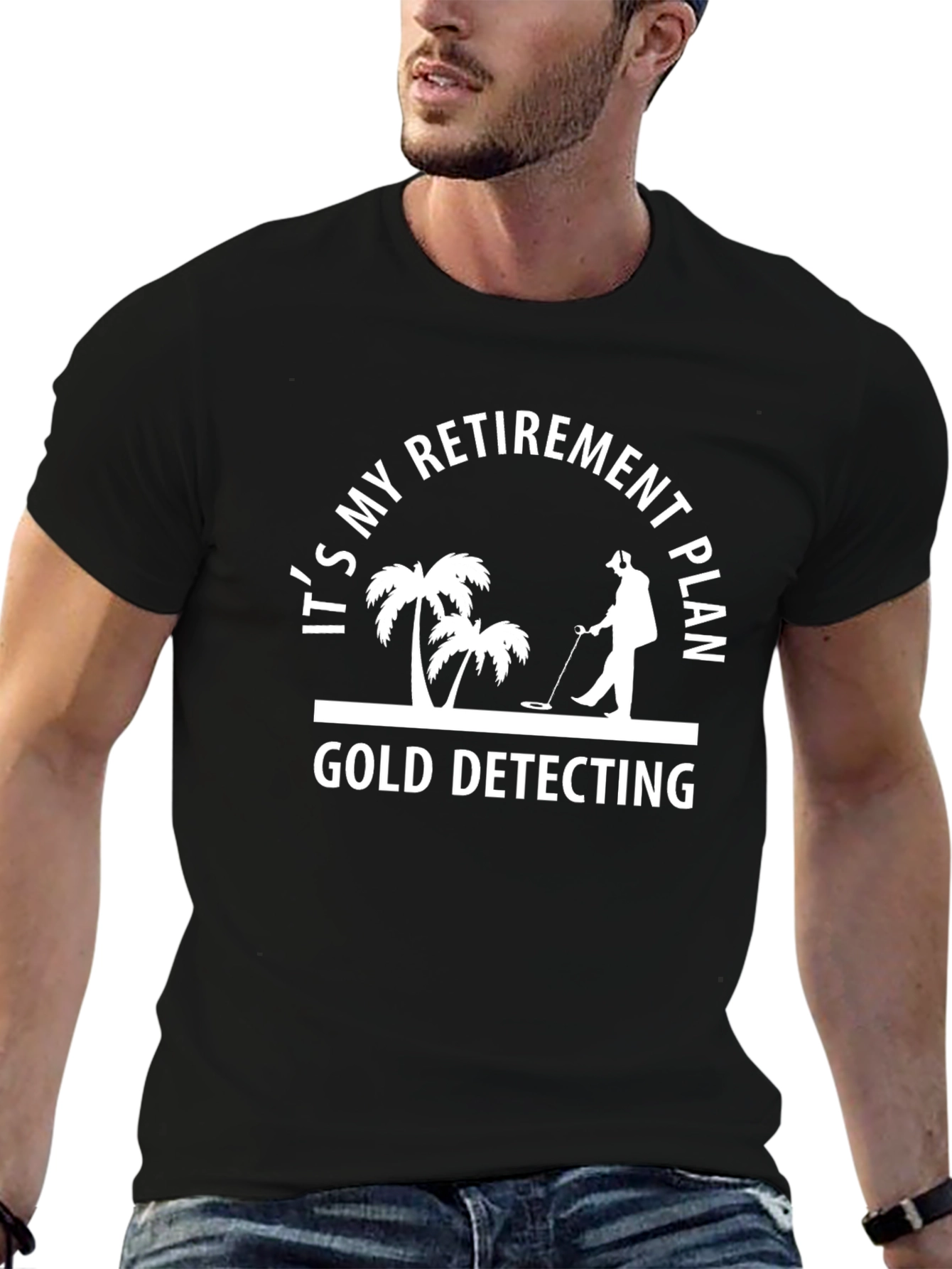 Gold Detecting Retirement Plan T-Shirt