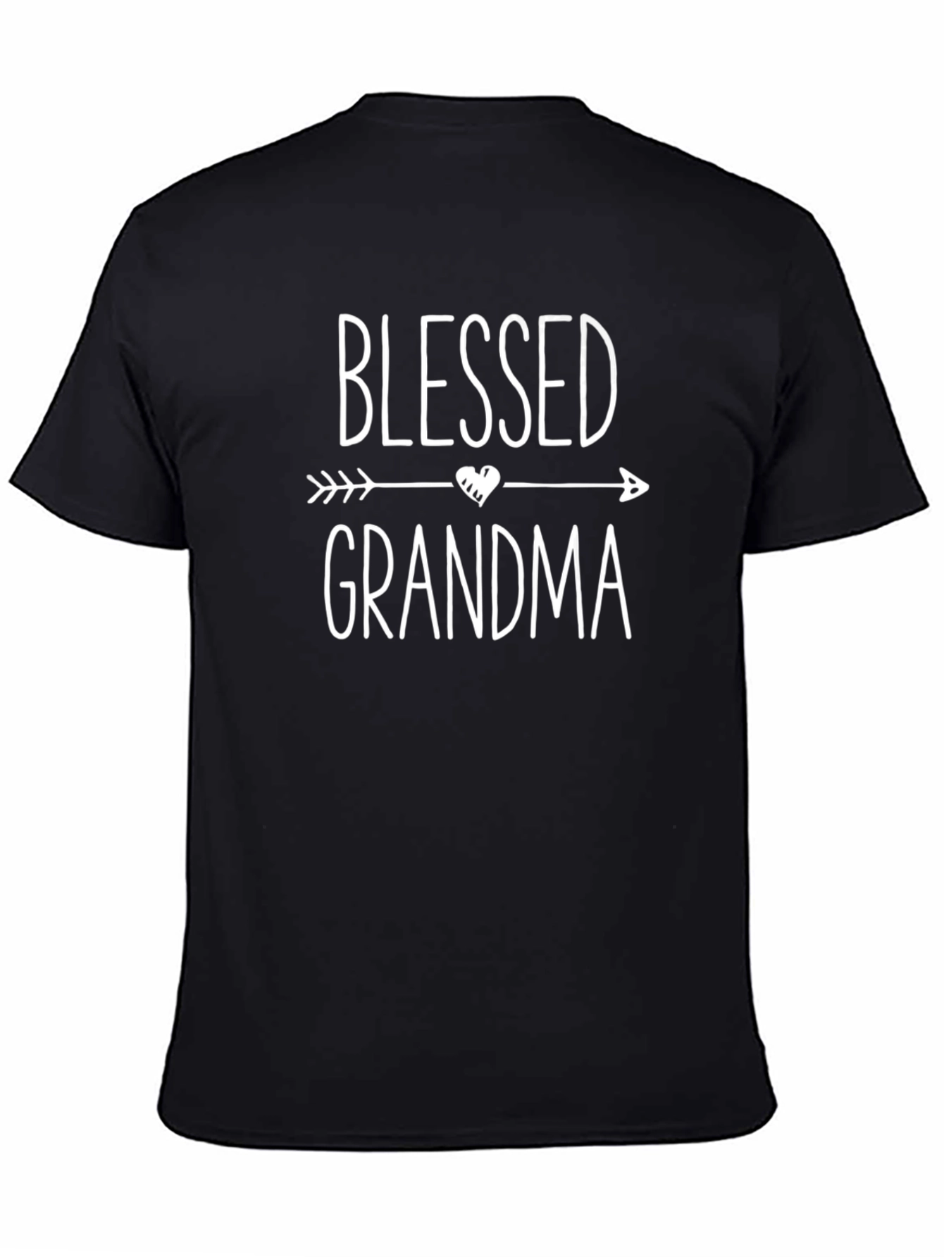 Blessed Grandma T-Shirt - Heart Arrow Design