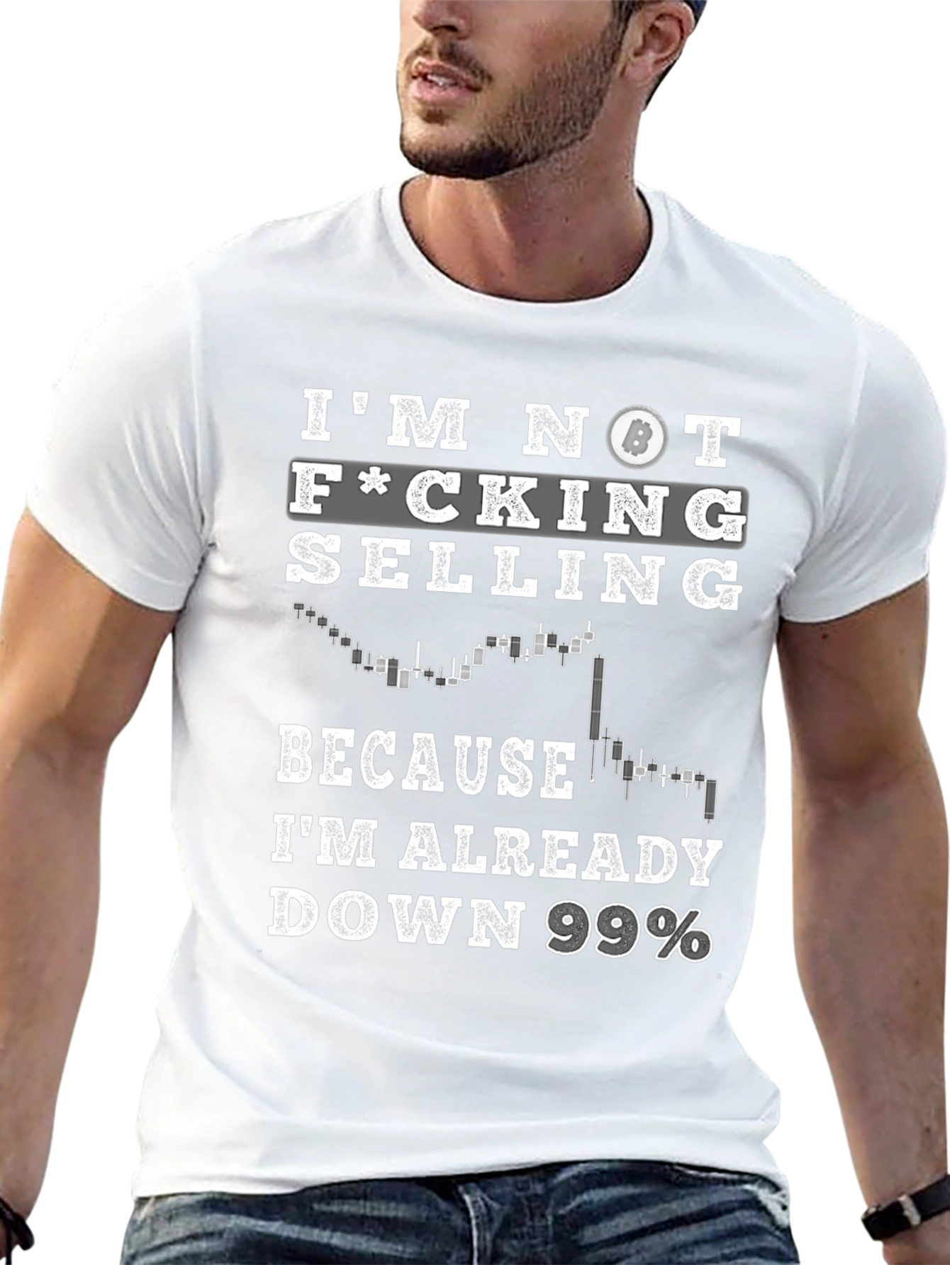 Im Not Selling Crypto Bitcoin Meme T-Shirt