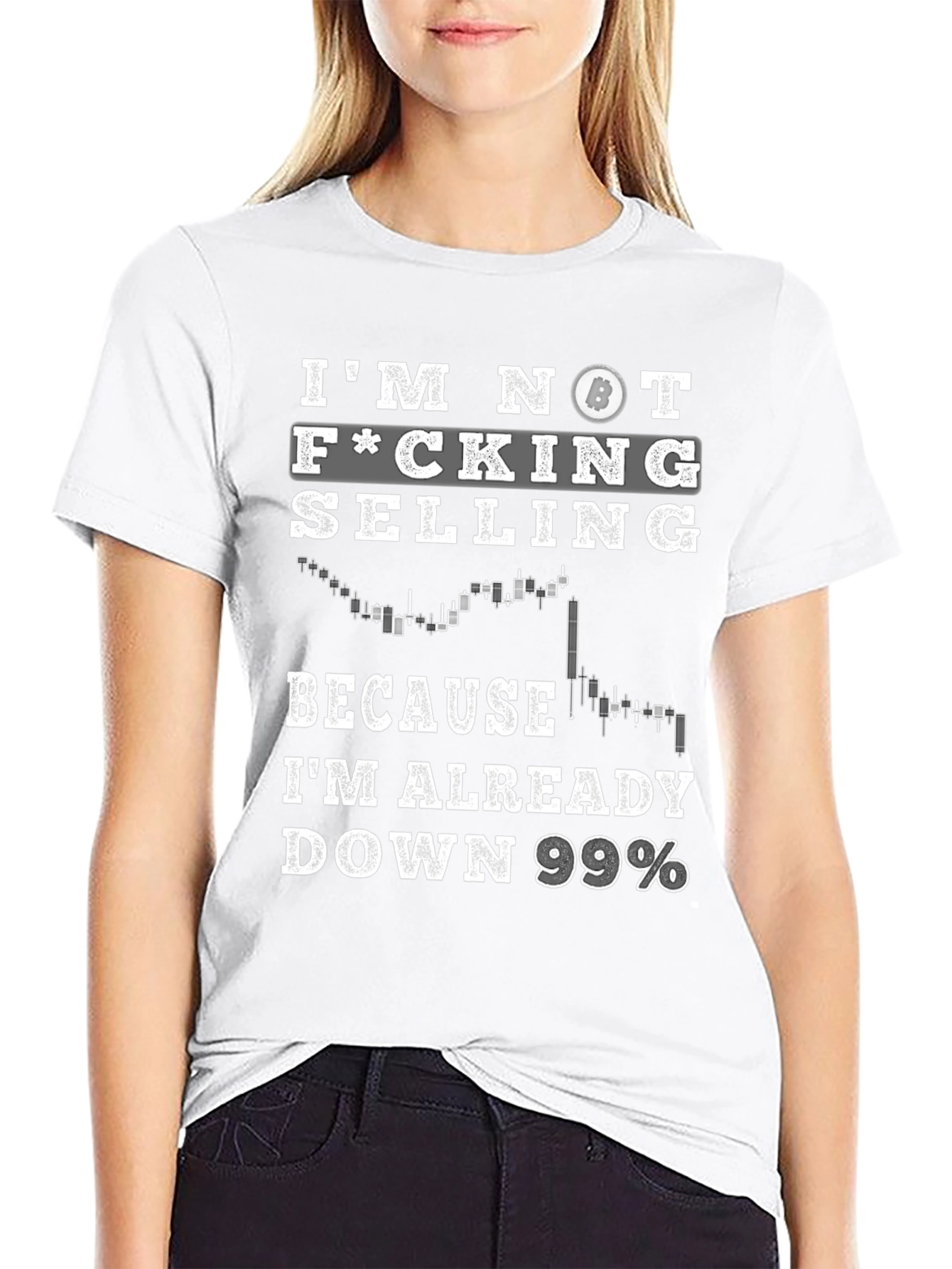 Im Not Selling Crypto Bitcoin Meme T-Shirt