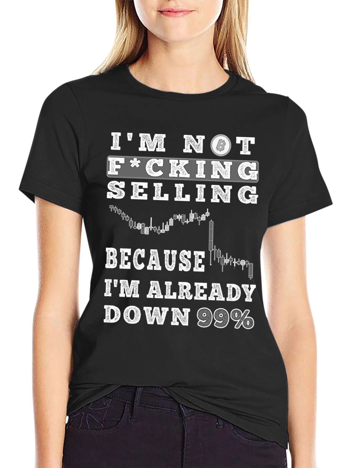 Im Not Selling Crypto Bitcoin Meme T-Shirt