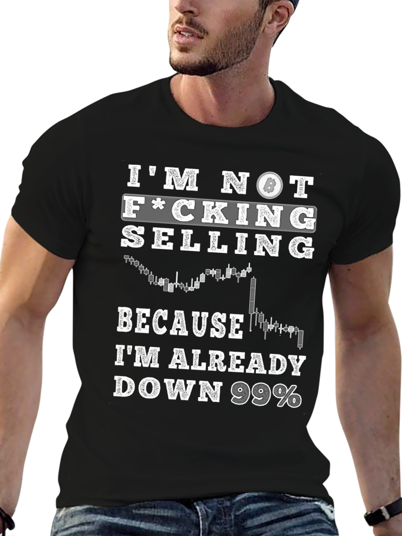 Im Not Selling Crypto Bitcoin Meme T-Shirt