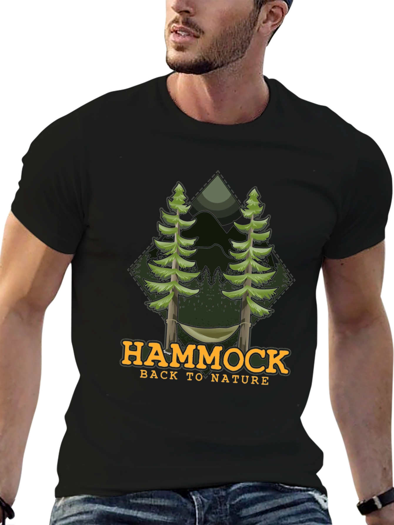Hammock Back To Nature Graphic Tee