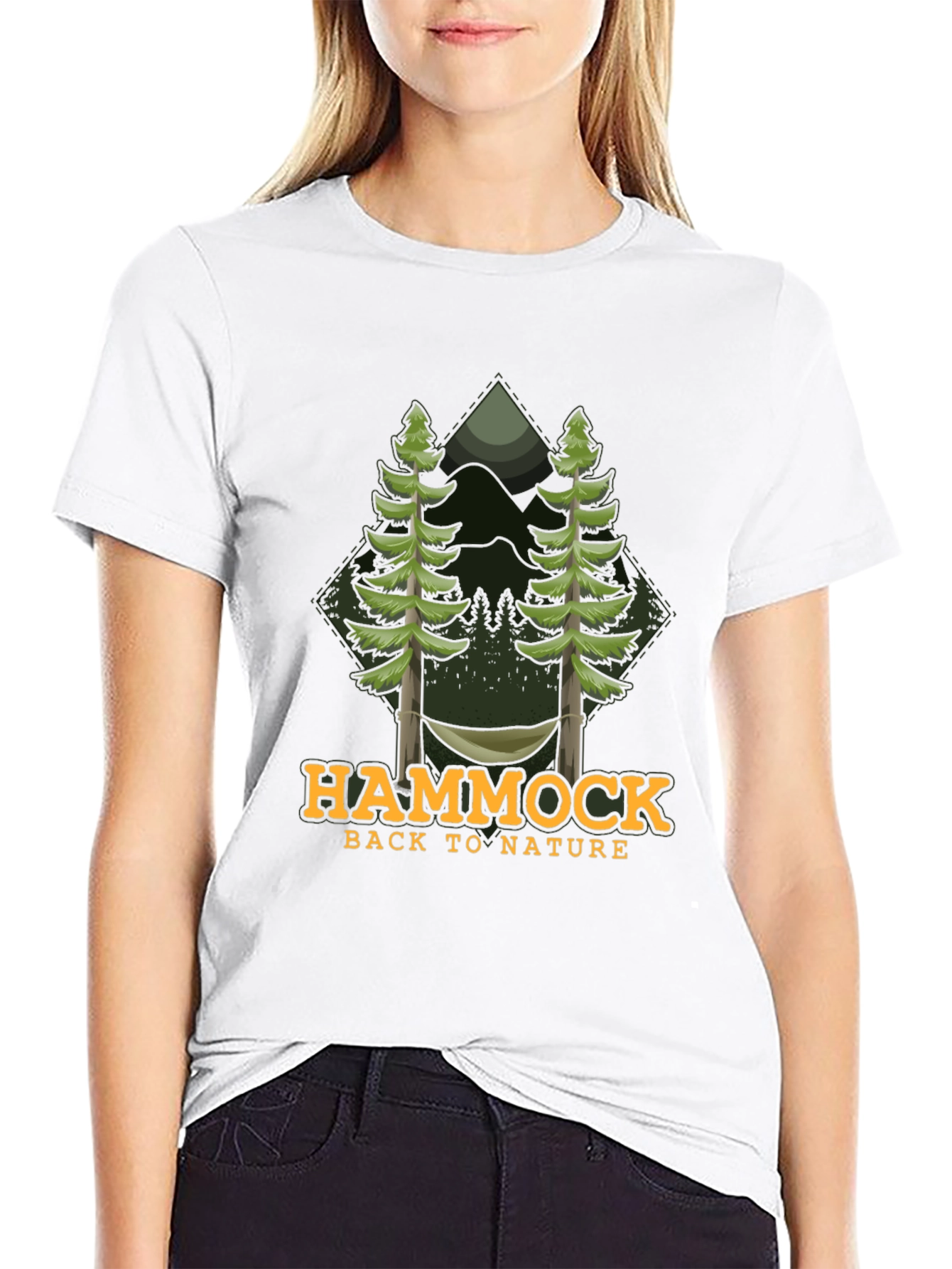 Hammock Back To Nature Graphic Tee