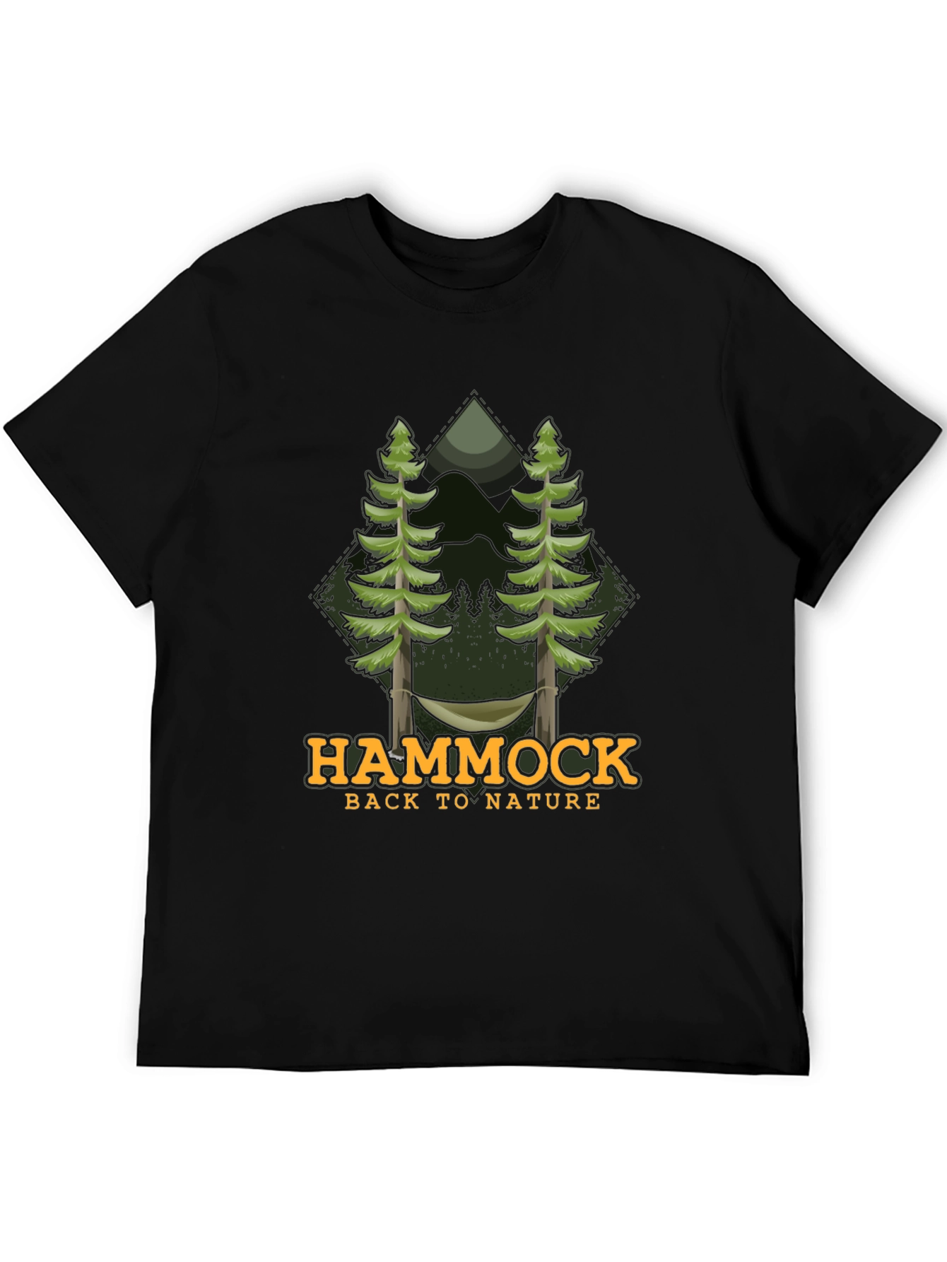 Hammock Back To Nature Graphic Tee