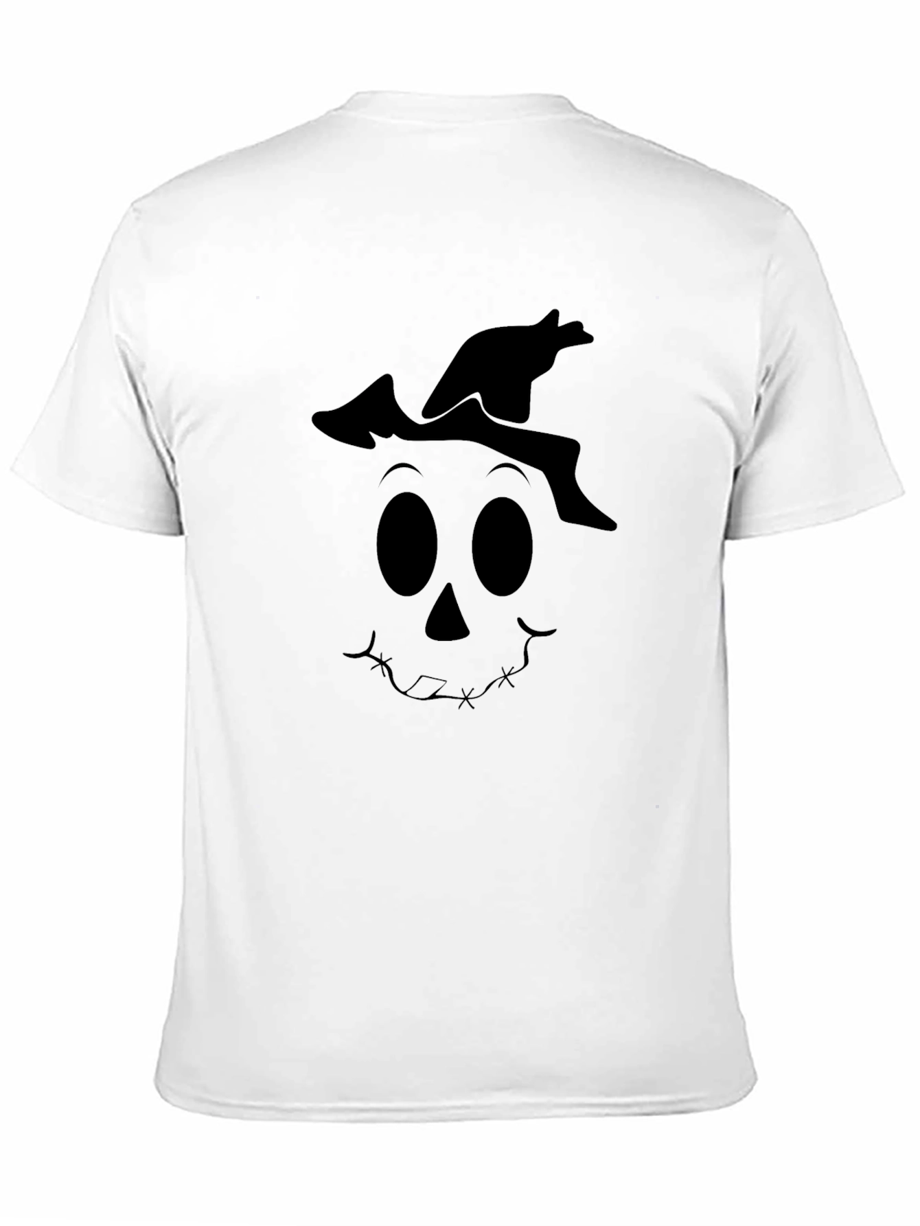 Spooky Scarecrow Graphic Tee - Halloween Shirt