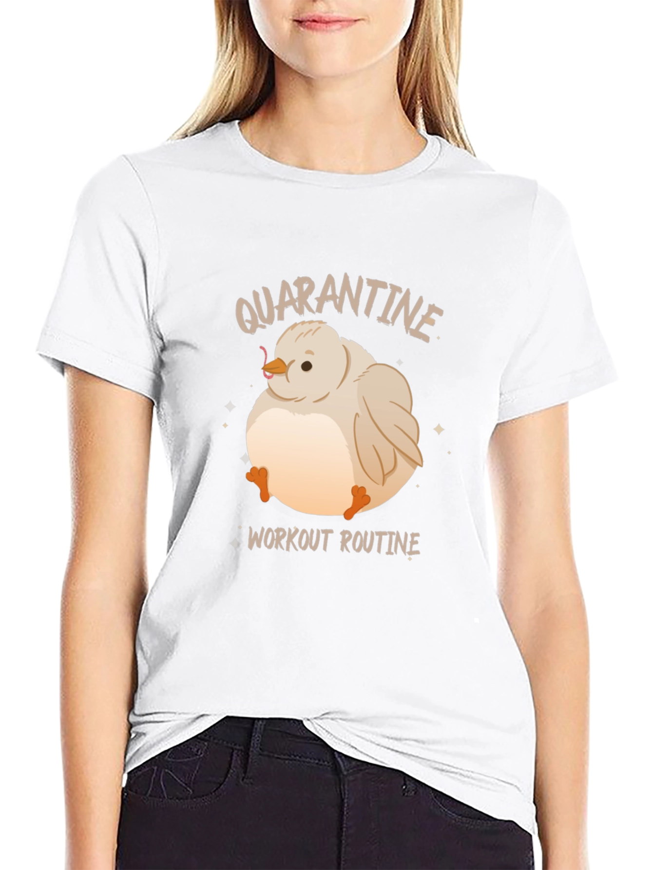 Quarantine Workout Routine T-Shirt