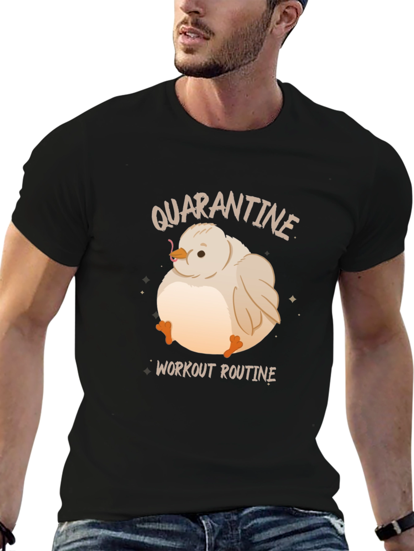 Quarantine Workout Routine T-Shirt