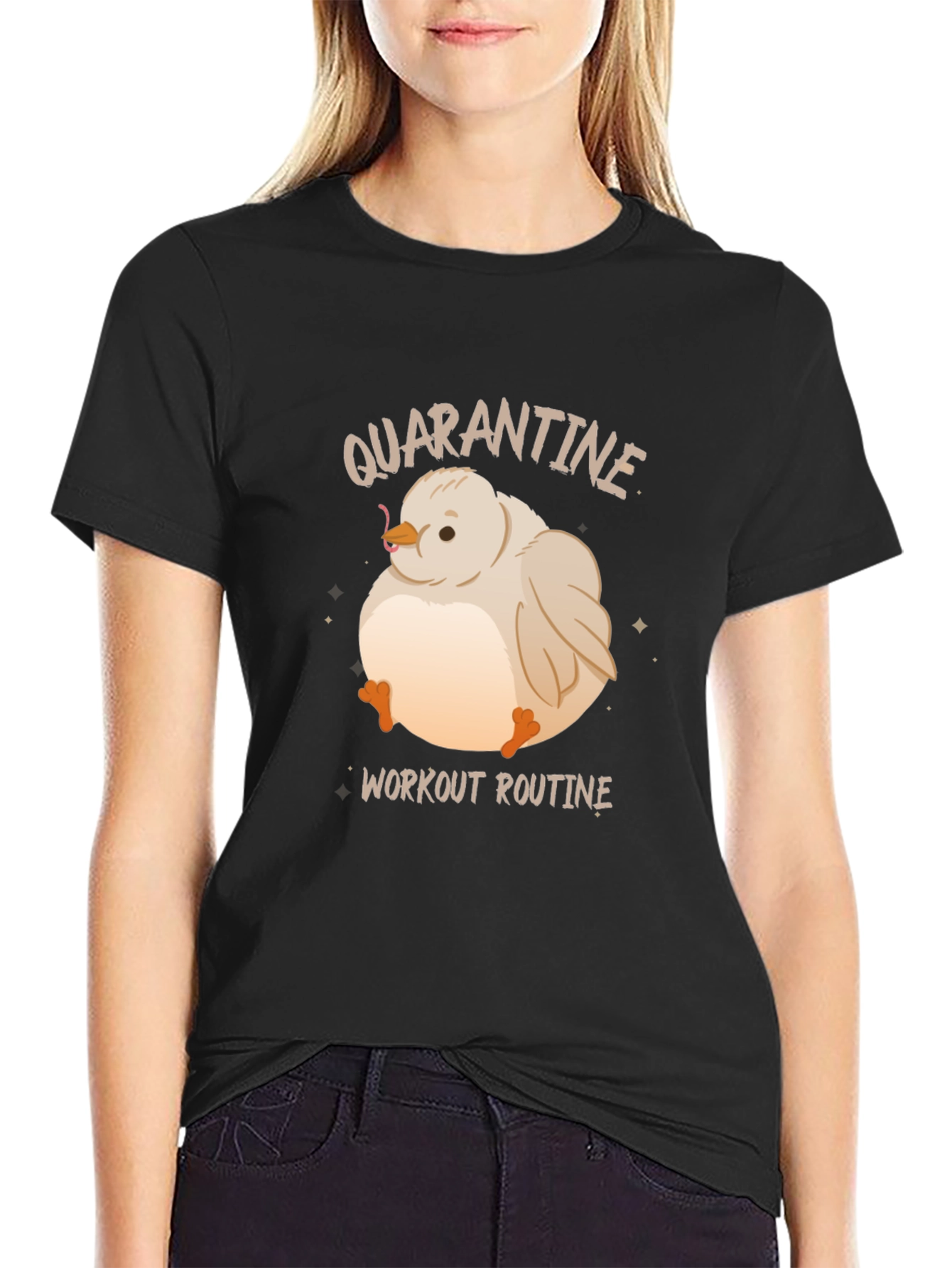 Quarantine Workout Routine T-Shirt