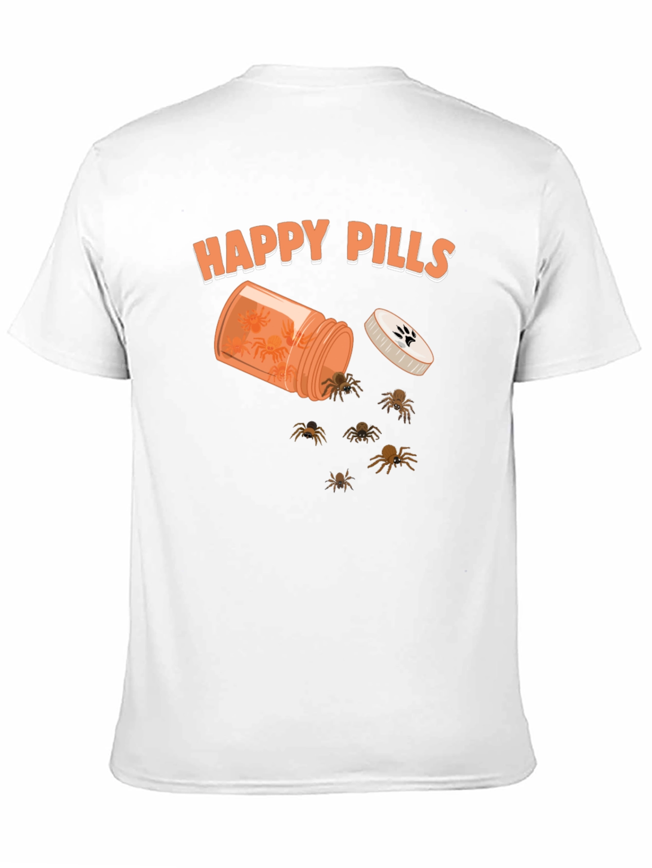 Happy Pills Spider Graphic Tee