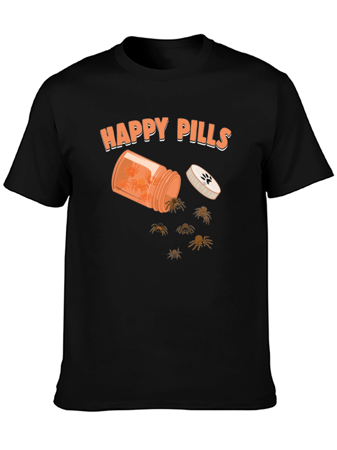 Happy Pills Spider Graphic Tee