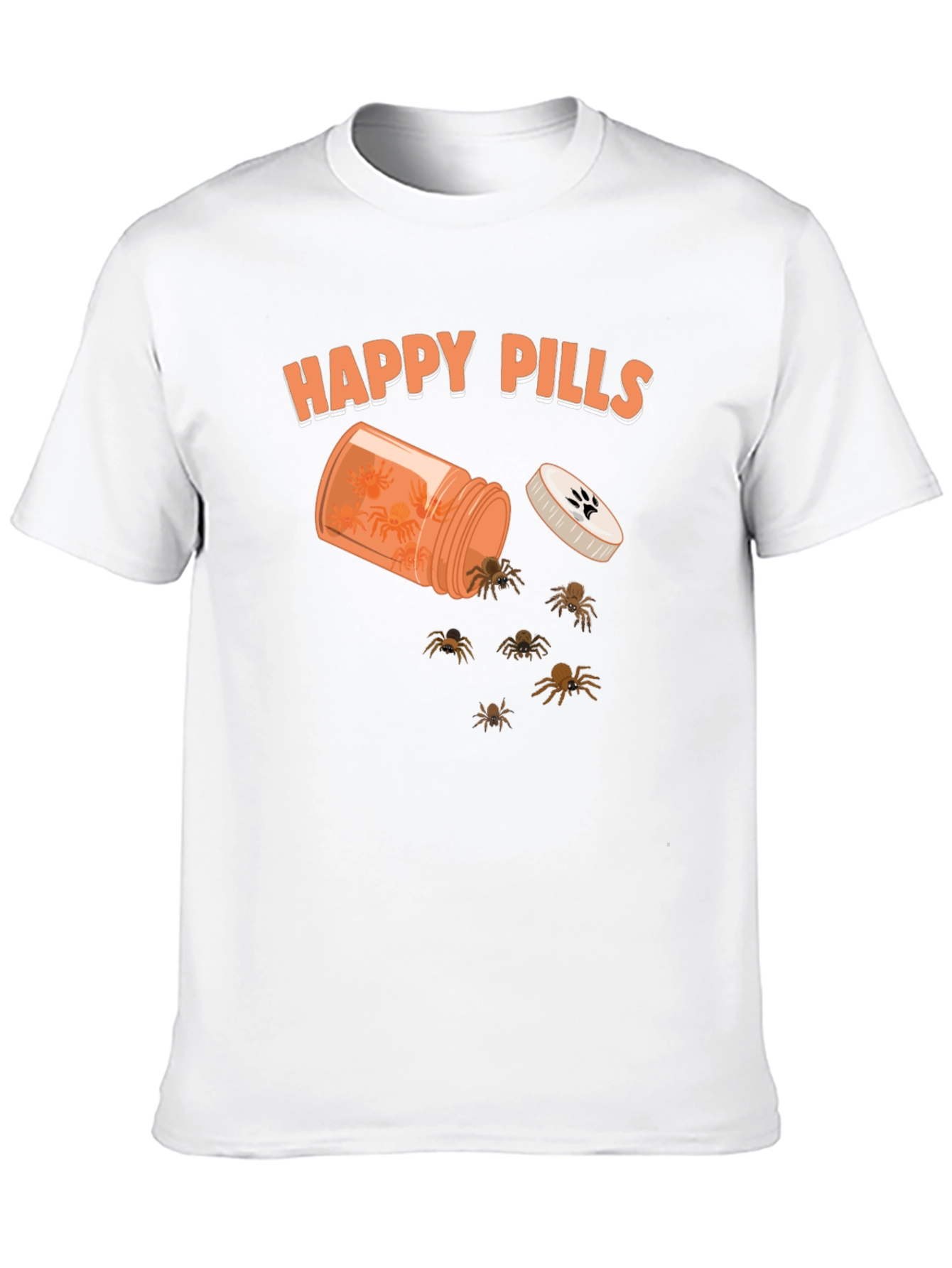 Happy Pills Spider Graphic Tee
