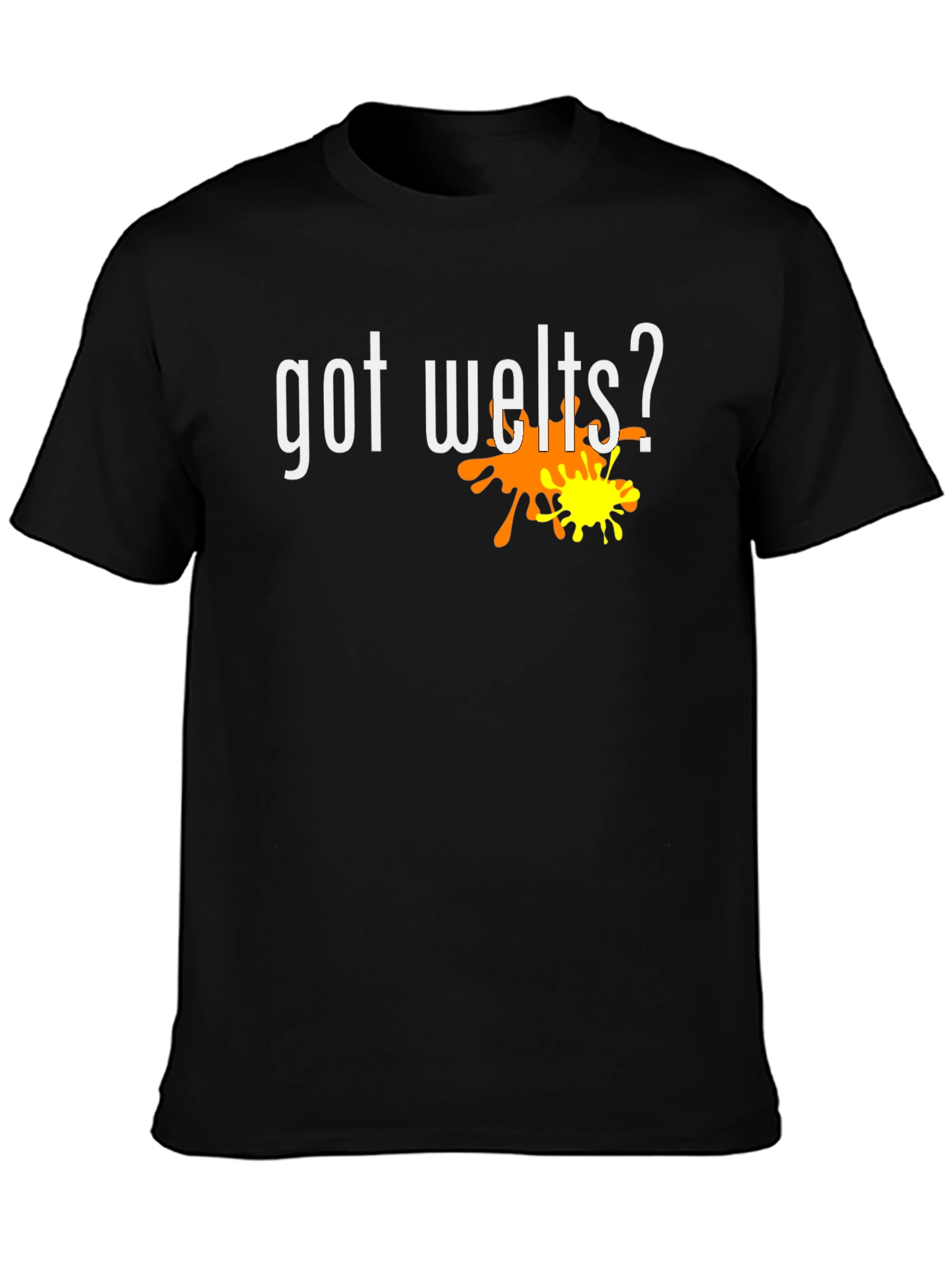 Got Welts? Black Novelty T-Shirt