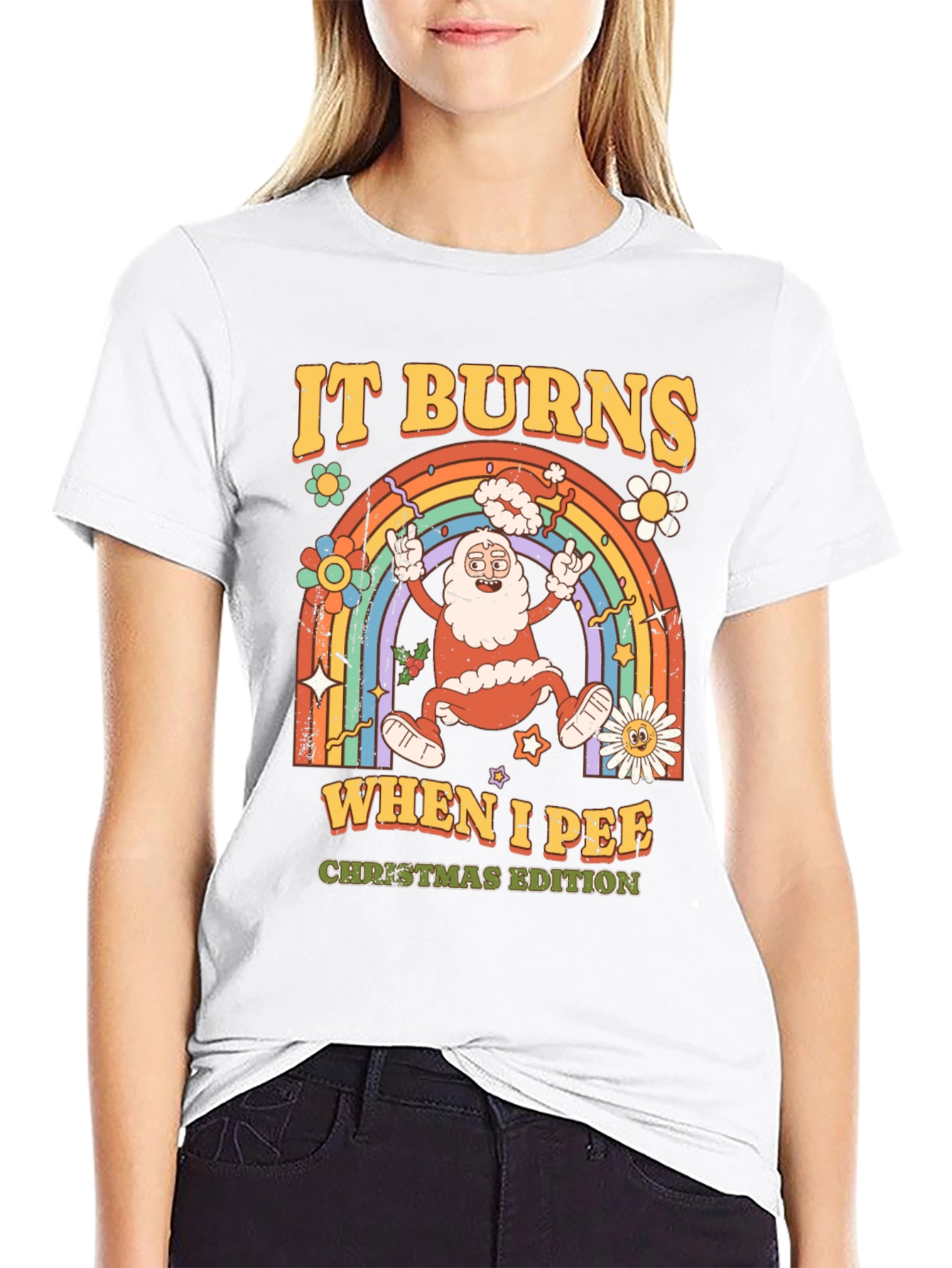 It Burns When I Pee Christmas Edition T-Shirt