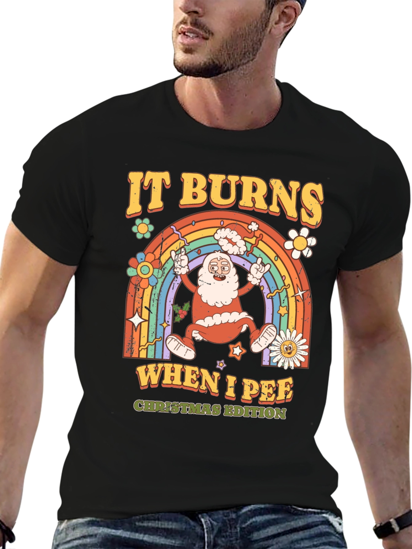 It Burns When I Pee Christmas Edition T-Shirt