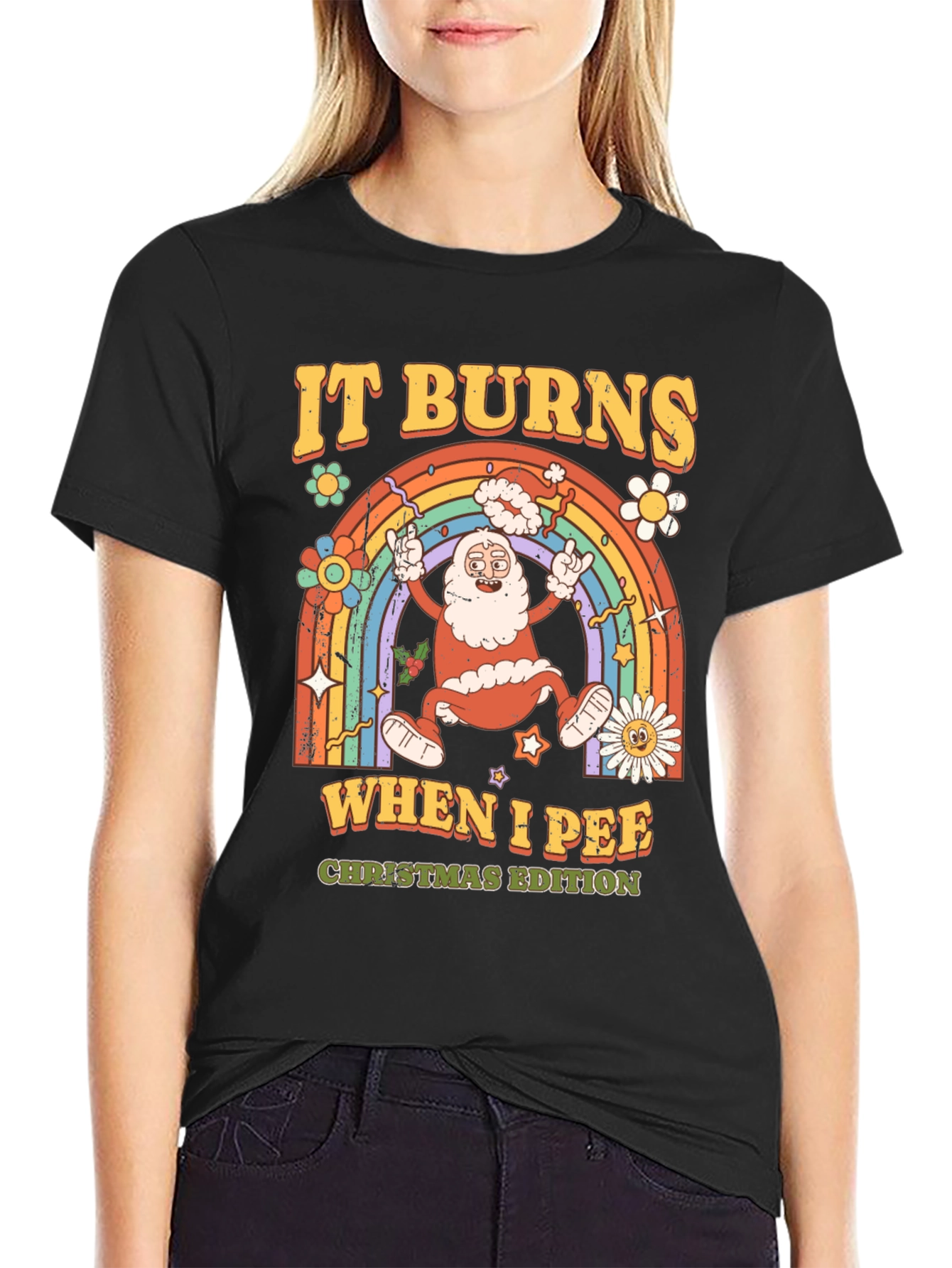 It Burns When I Pee Christmas Edition T-Shirt