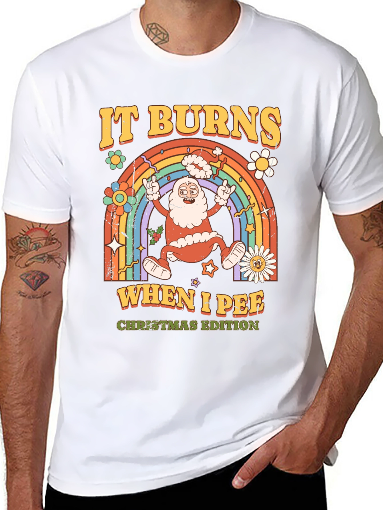 It Burns When I Pee Christmas Edition T-Shirt