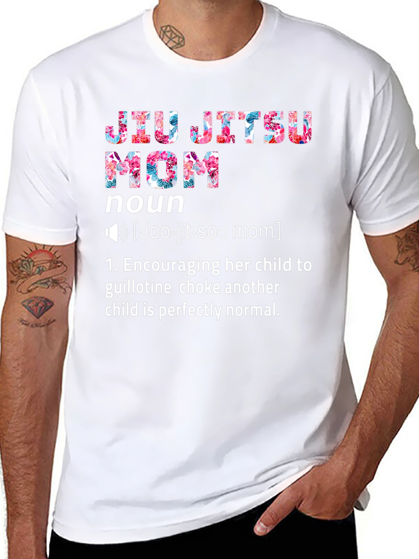 Jiu Jitsu Mom Graphic T-Shirt