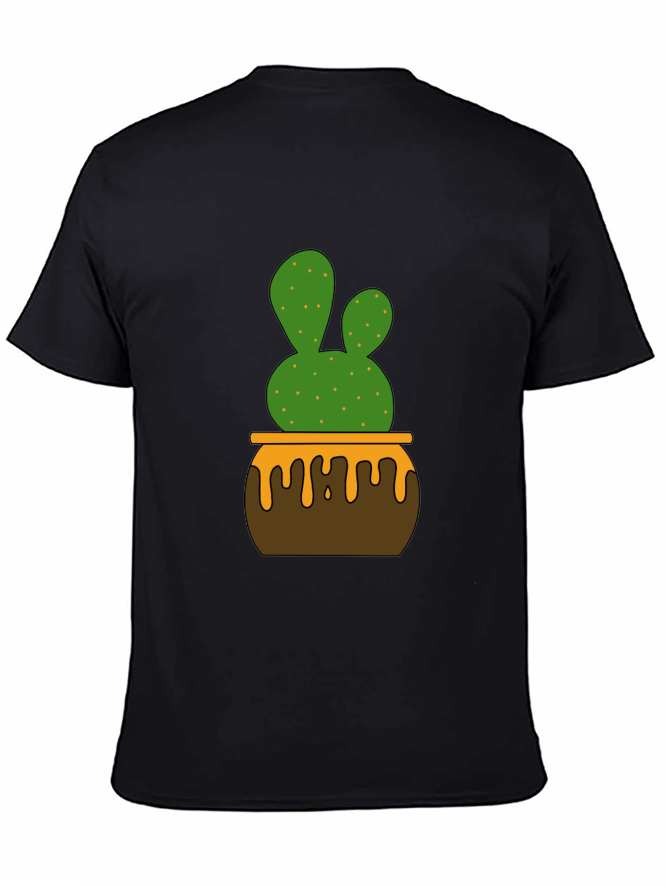 Cactus in Pot Graphic Tee - Stylish Unisex T-Shirt