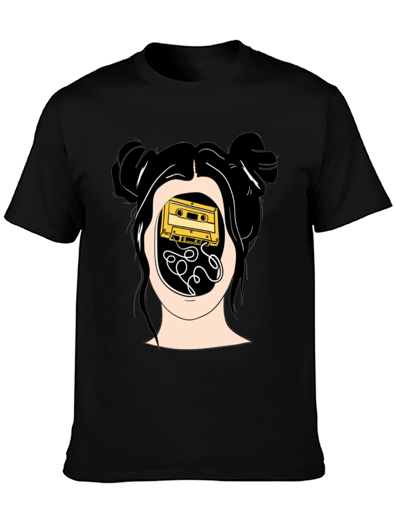 Abstract Cassette Tape Mind T-Shirt