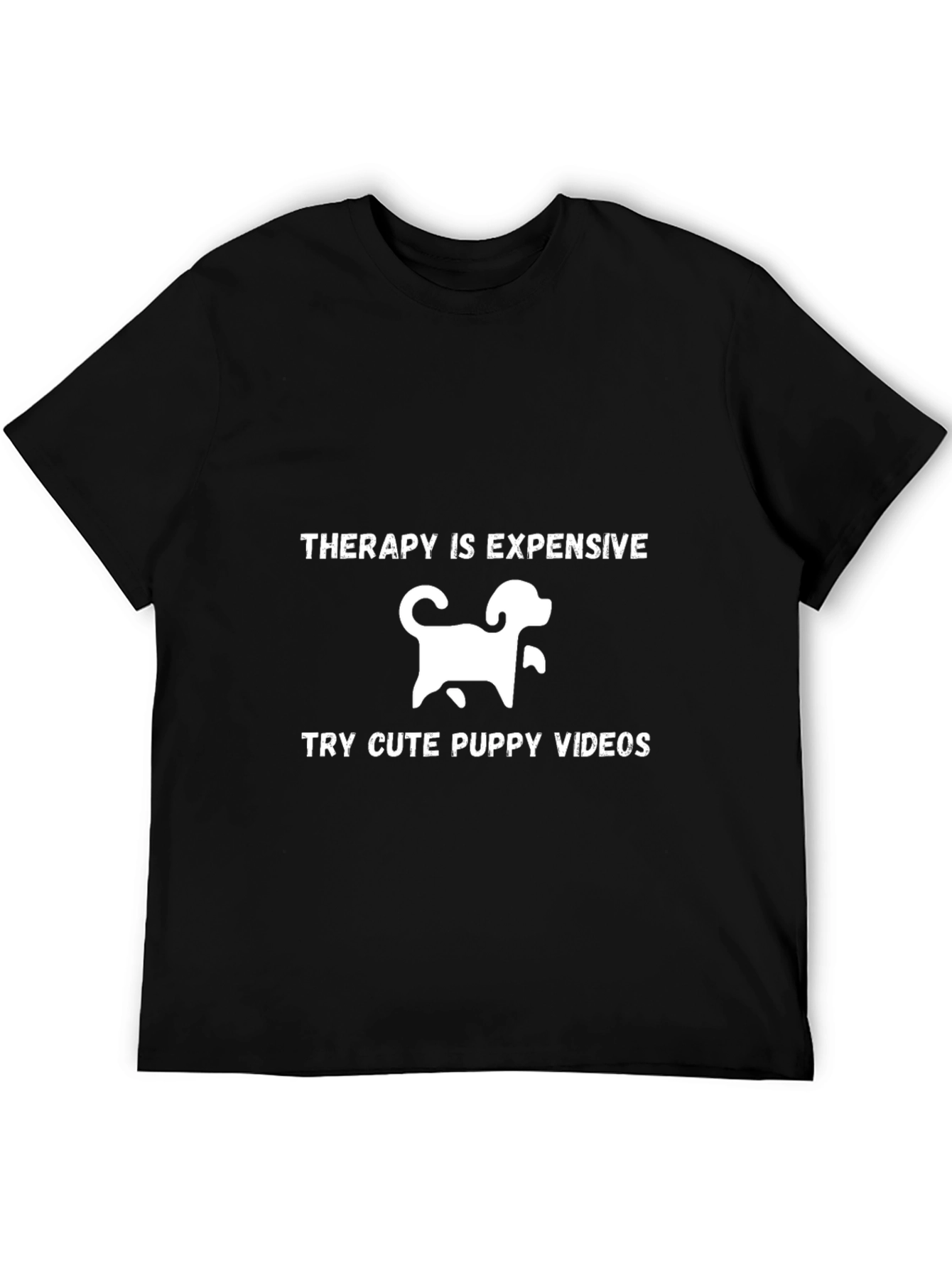 Therapy Puppy Video Graphic Tee