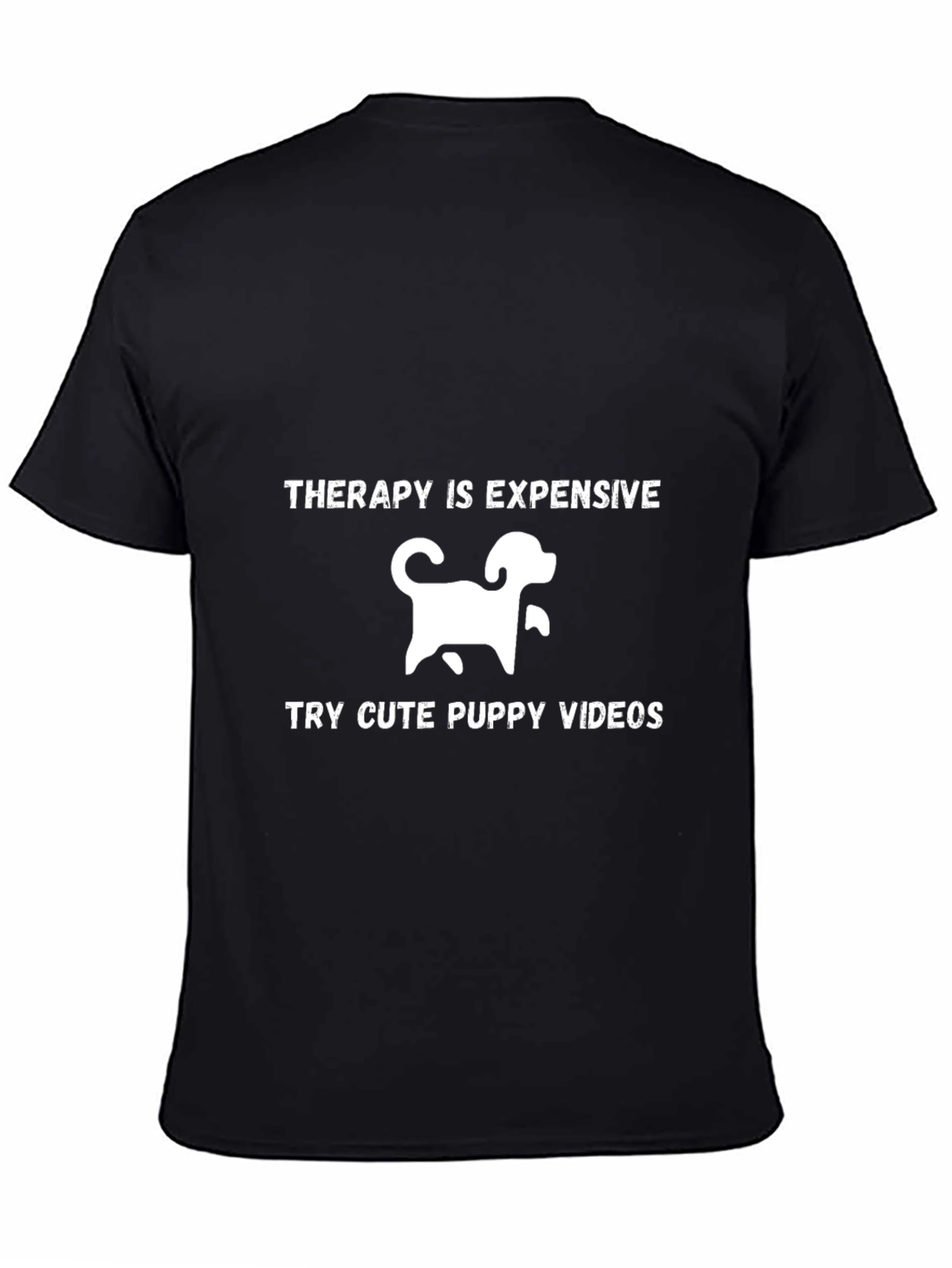 Therapy Puppy Video Graphic Tee